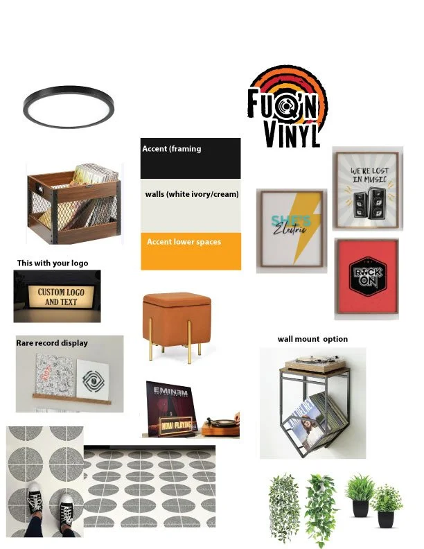 Sample mood board