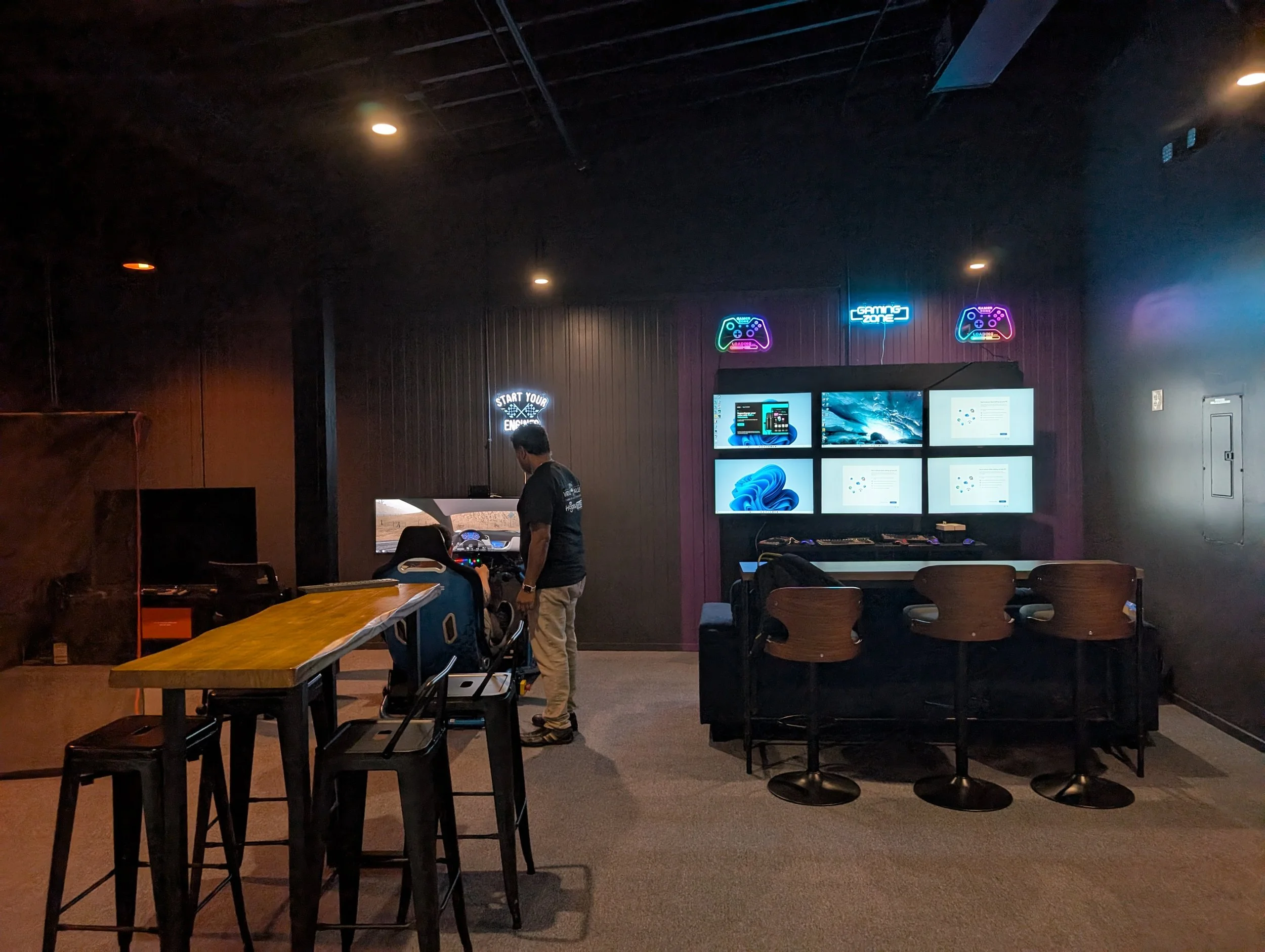 Gaming Room Paint & Layout