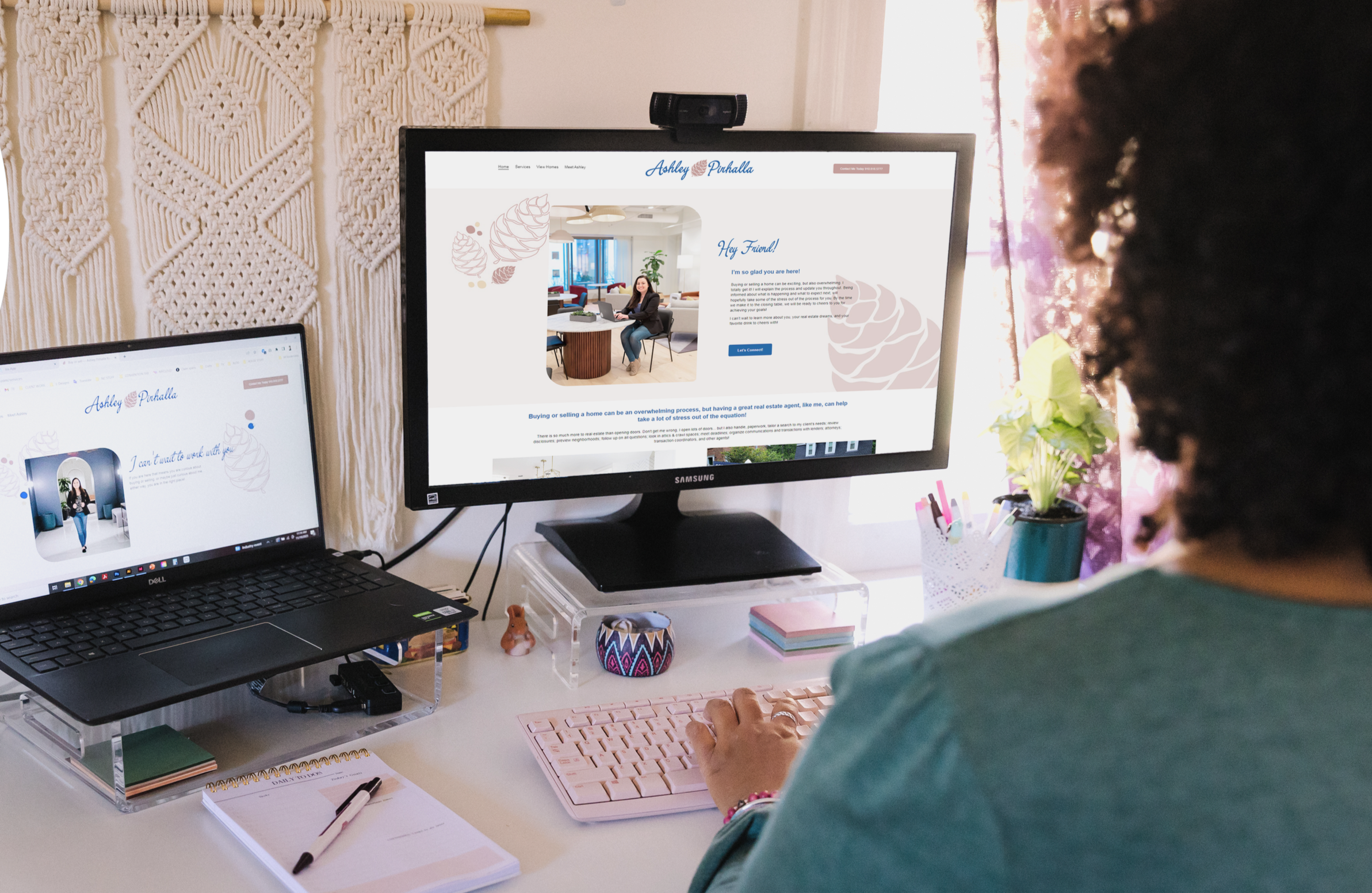 Latreash Brand Agency website design