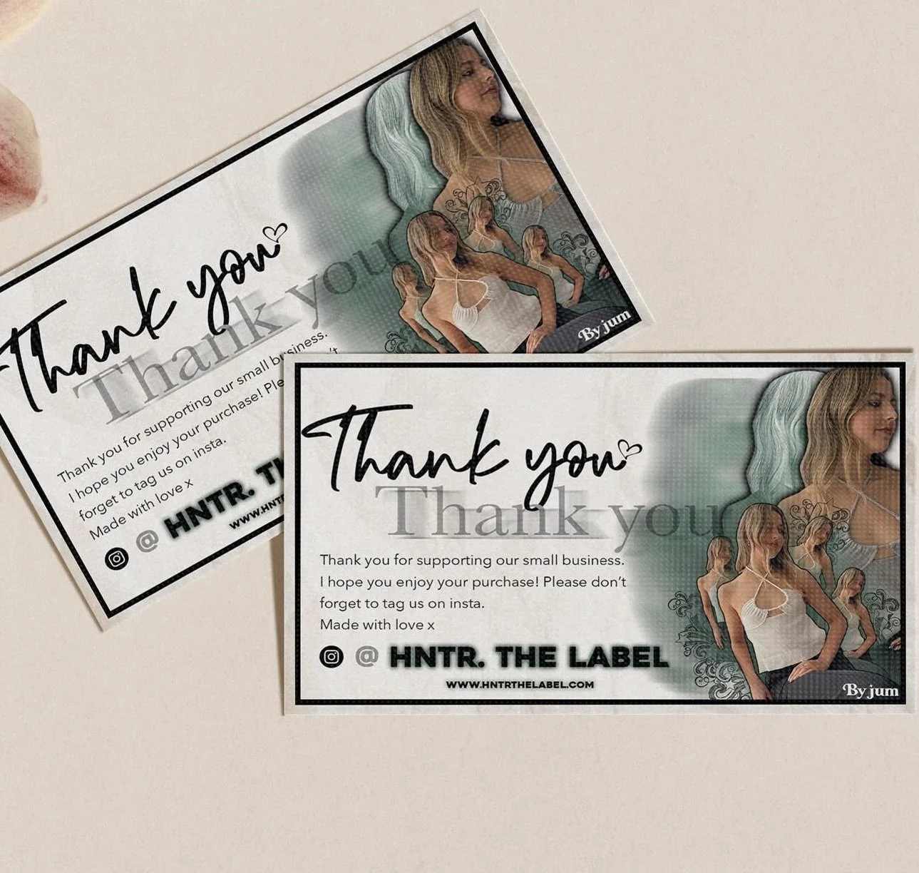 HNTR THE LABEL | Thank You Cards