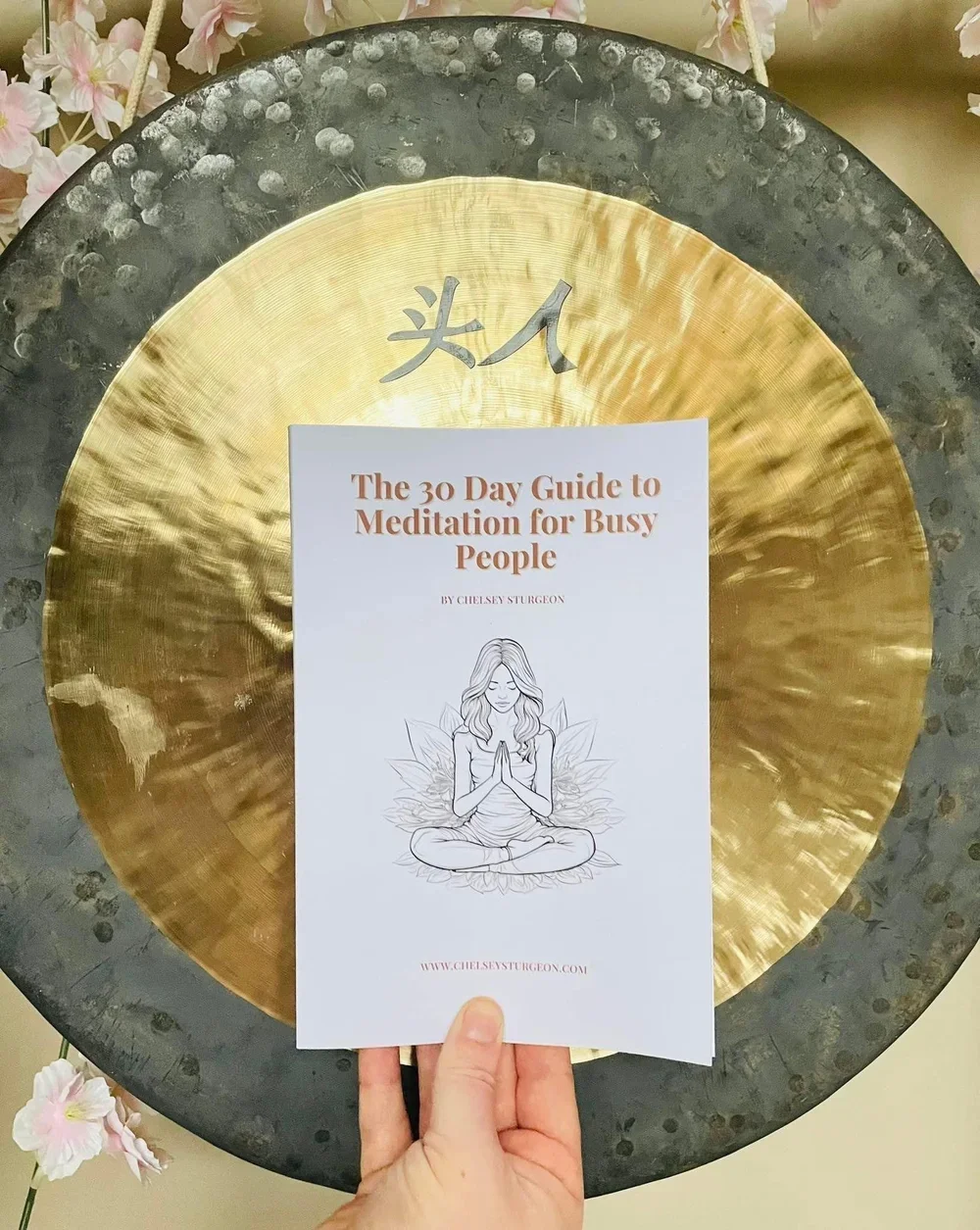 The 30 Day Guide to Meditation for Busy People by Chelsey Sturgeon