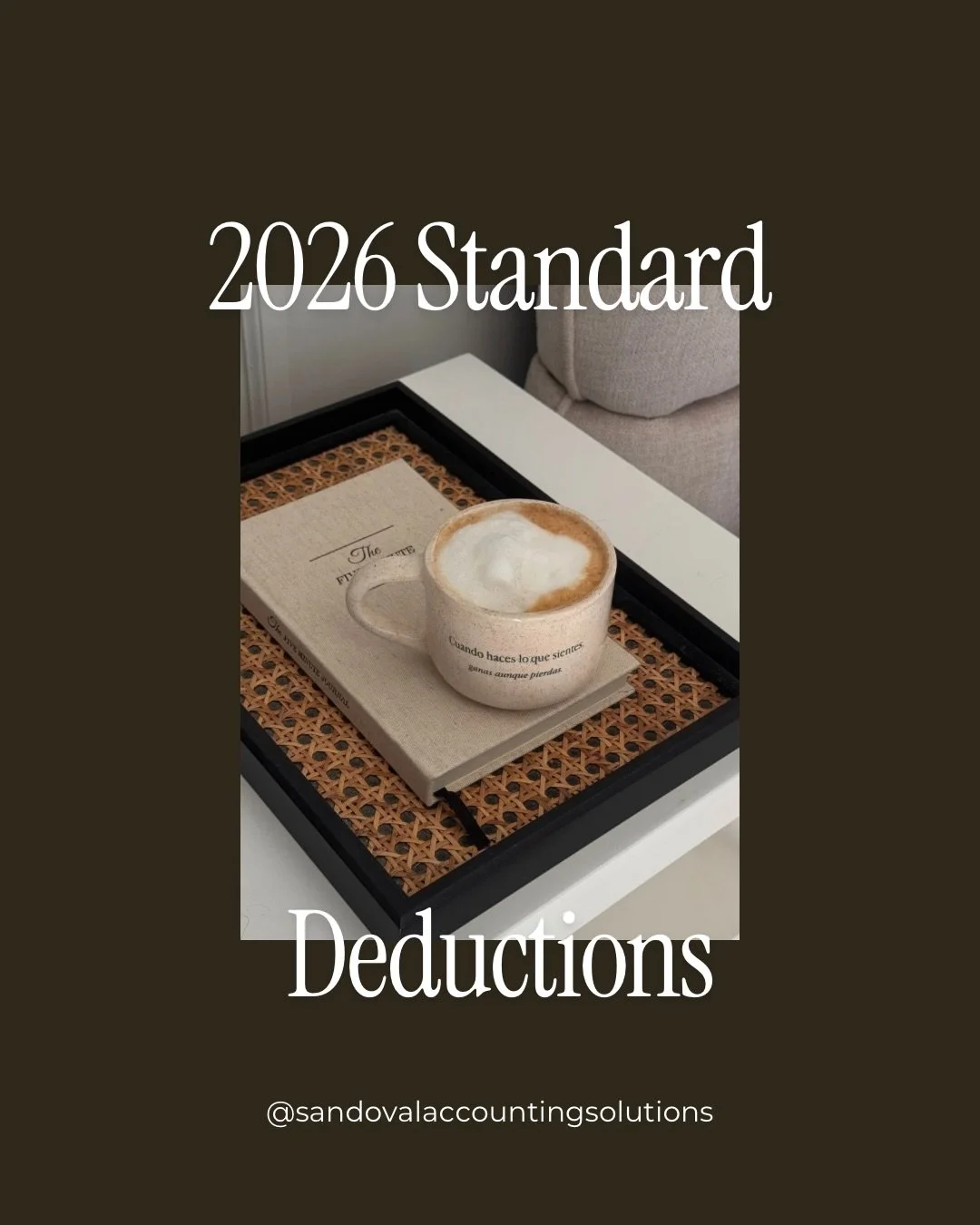 📢 The IRS just released the inflation-adjusted 2026 standard deductions &mdash; here&rsquo;s what actually matters for your taxes 👇

💰 Single or Married Filing Separately: $16,100
💰 Married Filing Jointly or Surviving Spouse: $32,200
💰 Head of H