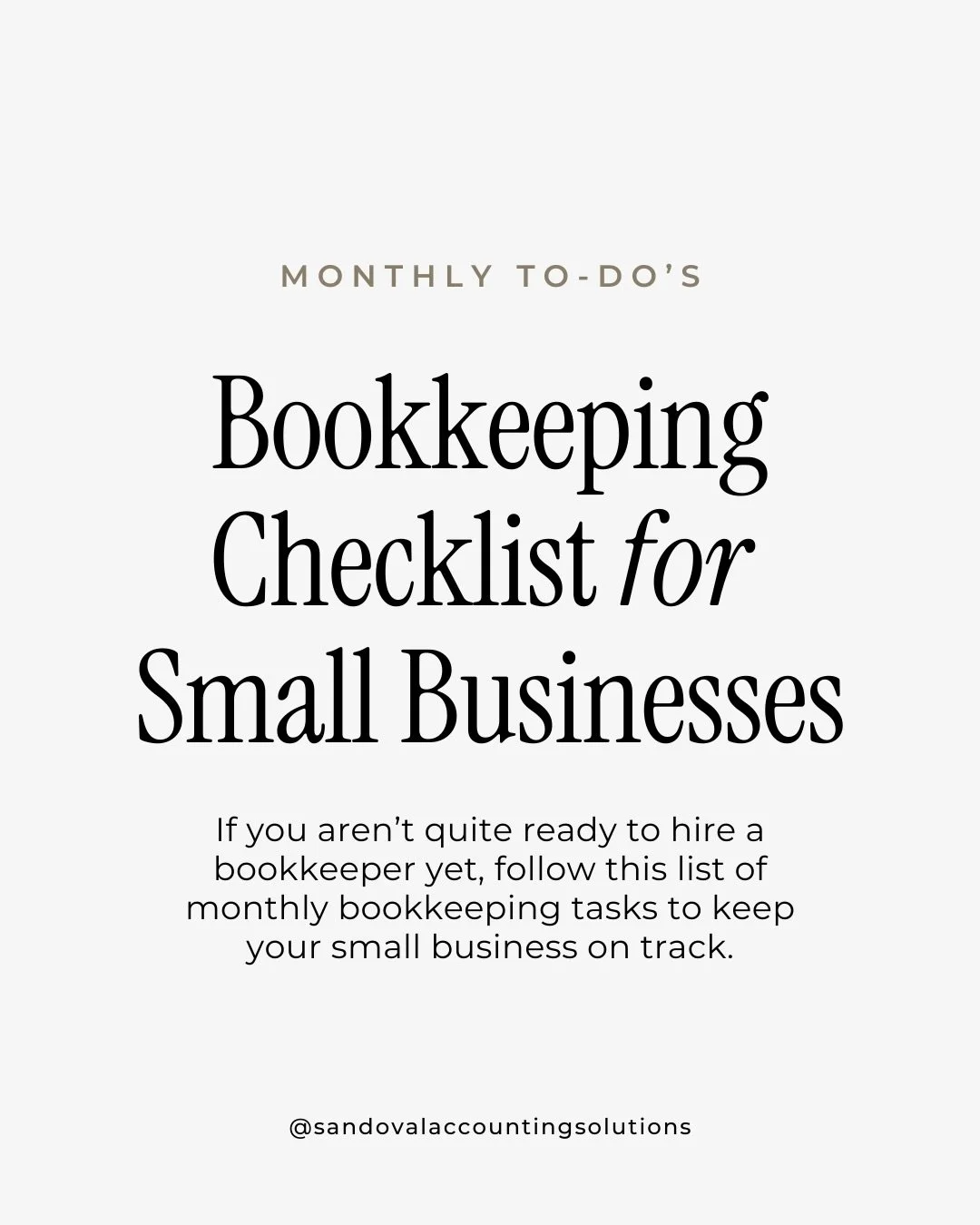 🚨 PSA for business owners: this is the BARE MINIMUM bookkeeping your business should be doing.
Not extra. Not fancy. Just non-negotiable. 📚
Now&hellip; if you don&rsquo;t want to stress over your books and you still want clean, tax-ready financial 