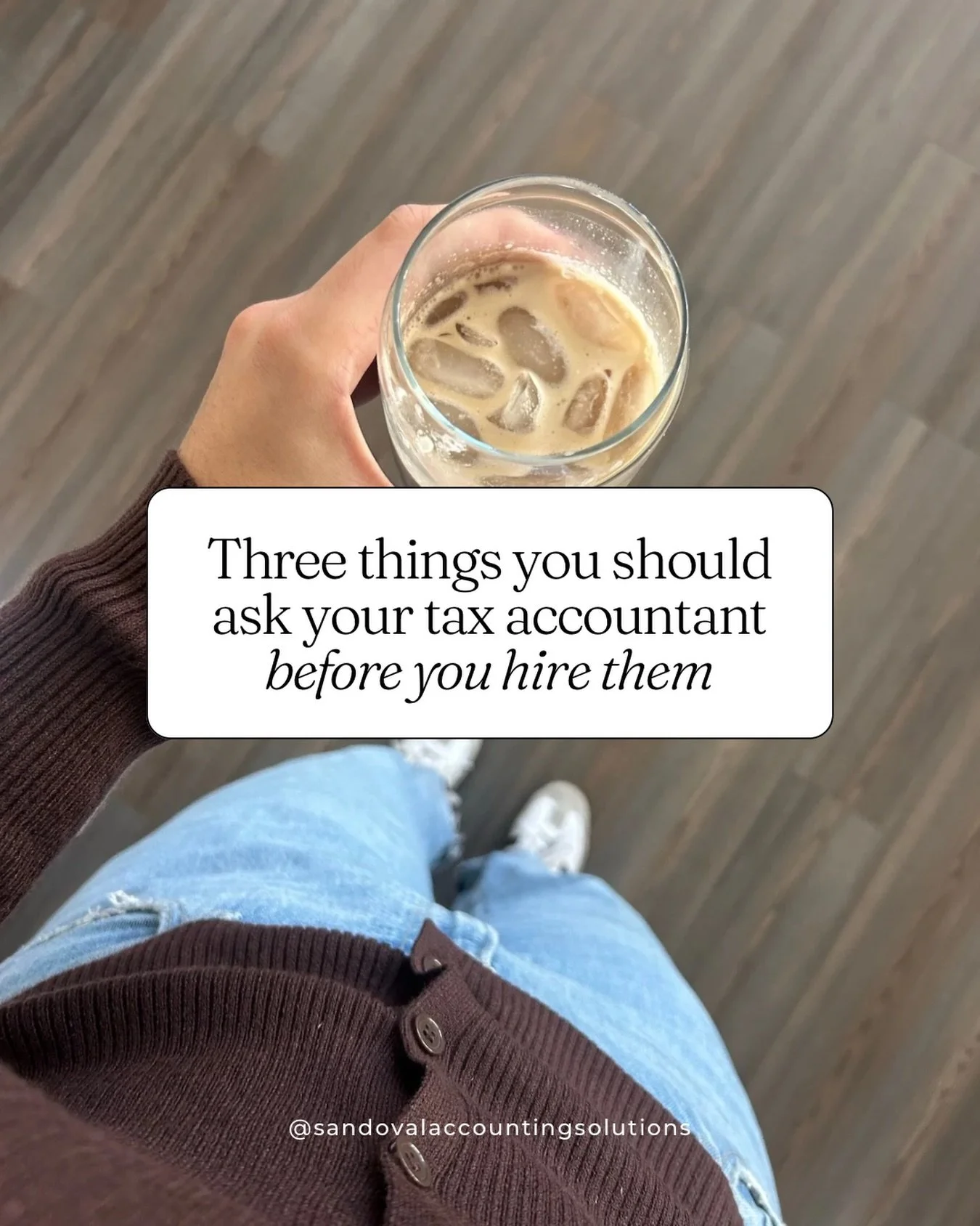 🤓 If you&rsquo;re interviewing tax accountants right now, don&rsquo;t just ask about the price &mdash; ask the right questions.

Here are three that will save you money, time, and frustration 👇

&rarr; What&rsquo;s included in your tax prep fee &md