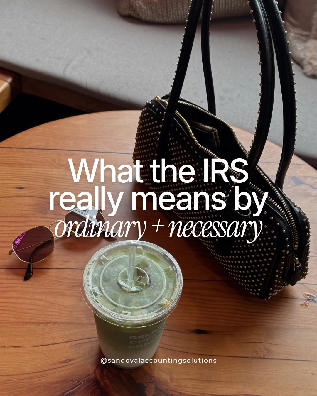 If you feel like you&rsquo;ve heard &ldquo;ordinary + necessary&rdquo; a million times&hellip; it&rsquo;s because it&rsquo;s literally written into the tax code. ⚖️
And yes &mdash; the IRS actually means it.
If you want to write something off as a sm