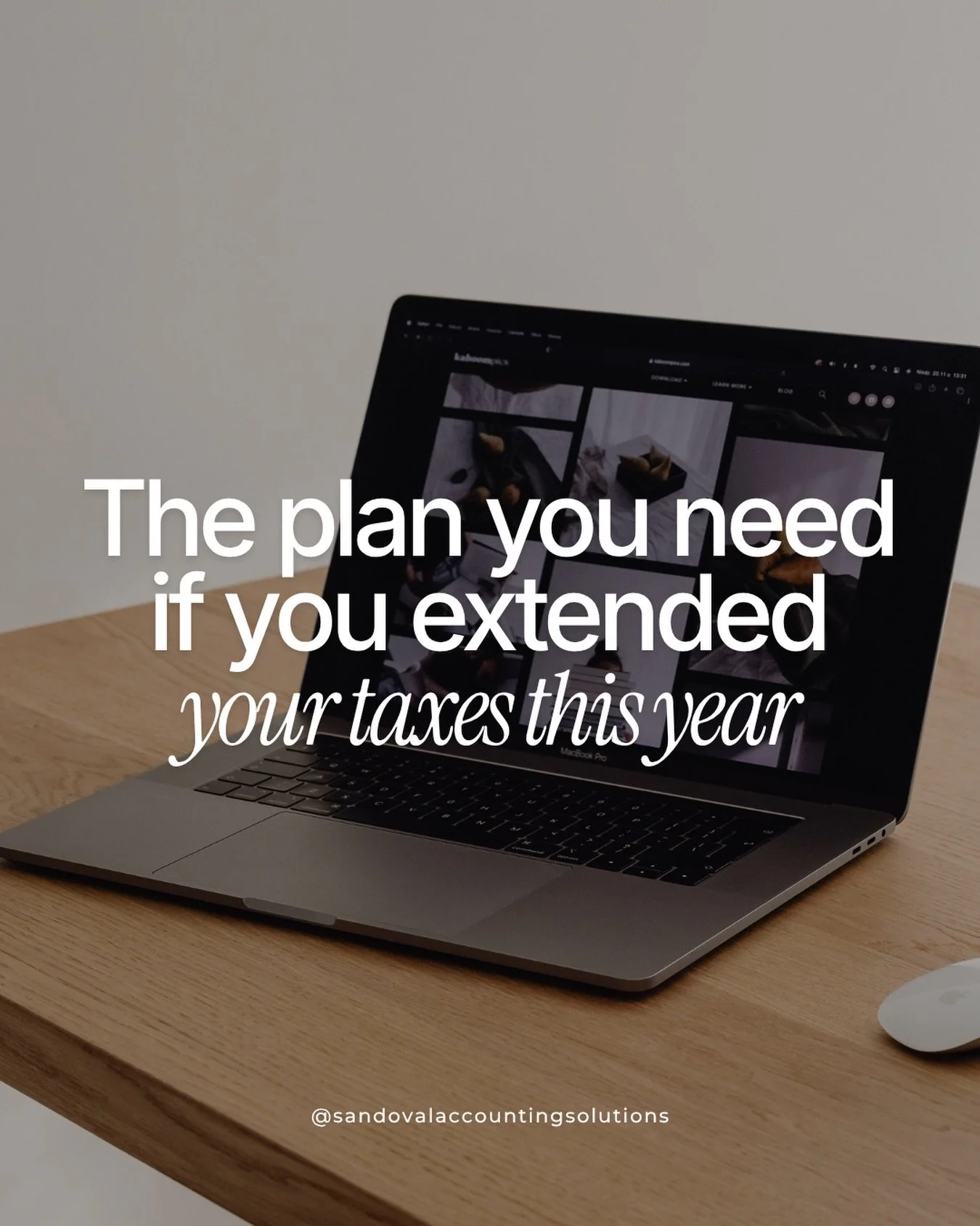 SMALL BUSINESS: If you had to extend your tax return this year because your bookkeeping wasn&rsquo;t ready&hellip; this is your sign. 👀
Because let&rsquo;s be honest:
If your books weren&rsquo;t done this year, &ldquo;I&rsquo;ll stay on top of it ne