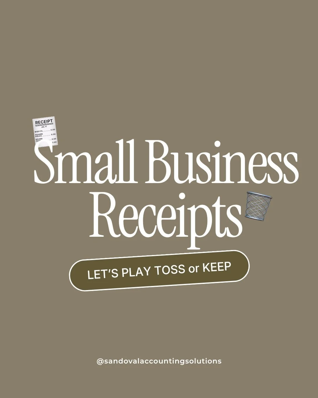 Wouldn&rsquo;t it be nice if the IRS gave business owners a simple little flowchart that said, &ldquo;Keep this receipt. Toss that one.&rdquo;? 😅🧾
Unfortunately, that&rsquo;s not how the tax world works.
Here&rsquo;s what the IRS definitely wants y