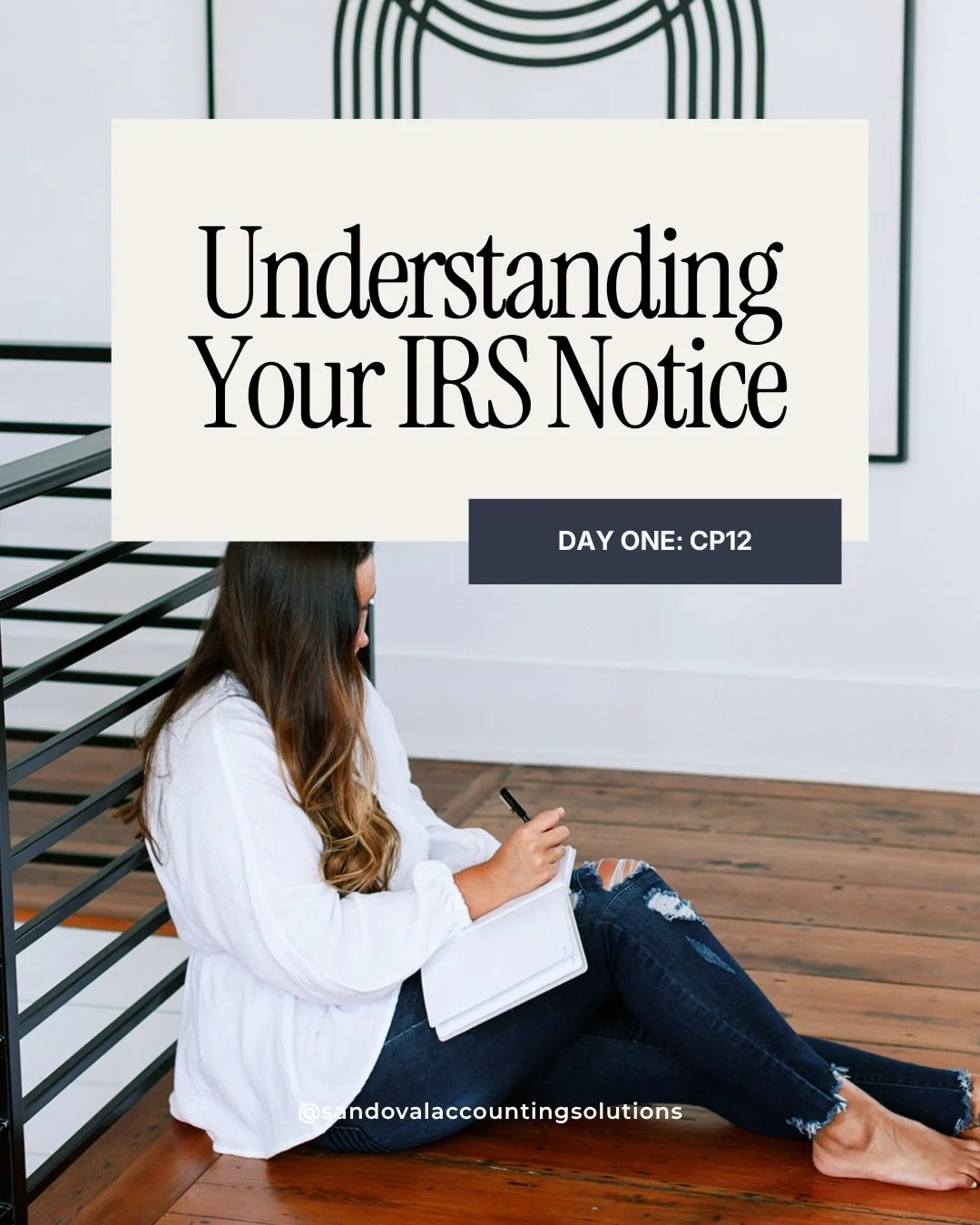 Got an IRS notice in the mail and immediately felt your heart rate double? 😅📬
You&rsquo;re not alone.
Over the next week, I&rsquo;m breaking down 5 of the most common IRS notices I see so you know exactly what they mean, whether you should be worri