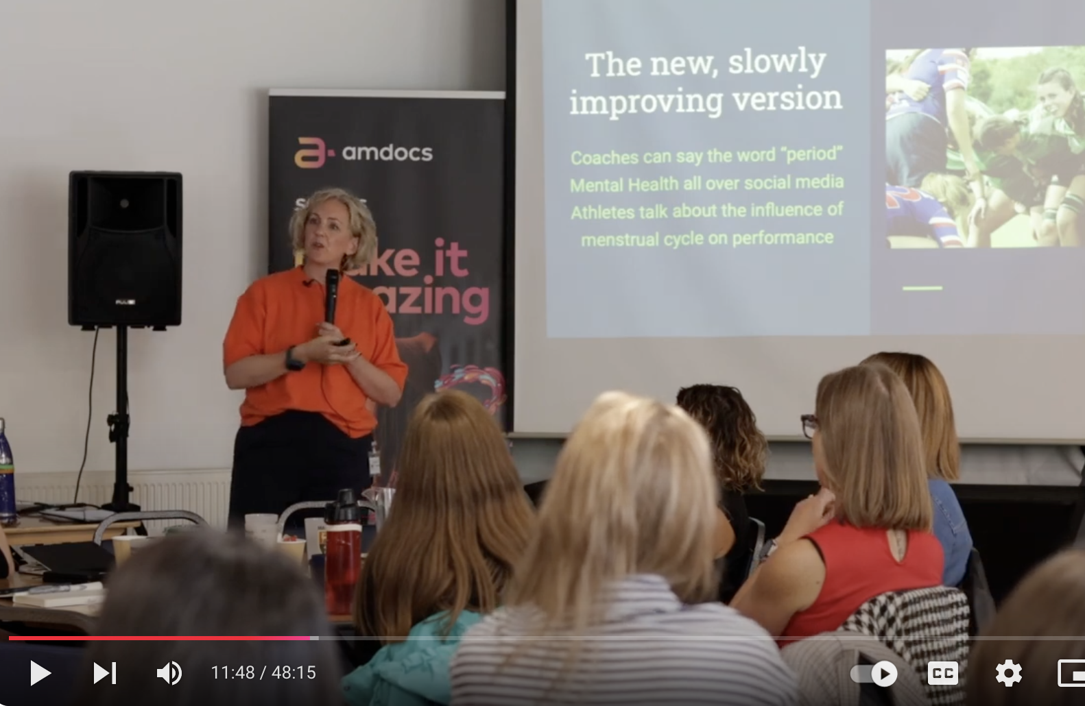 England Touch Rugby Women in Business + Sport event