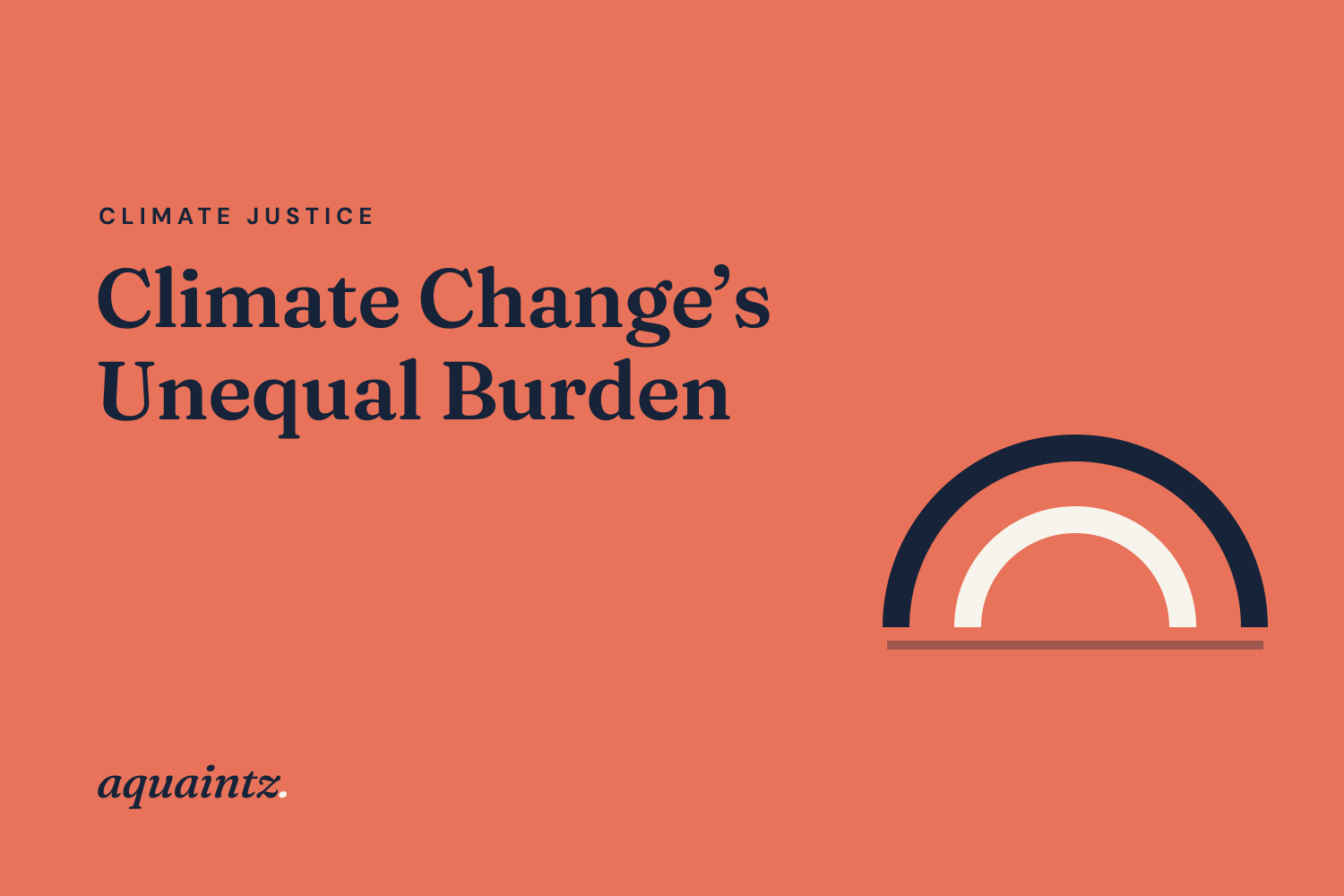 Climate Change's Unequal Burden: Disproportionate Impact on Vulnerable Communities