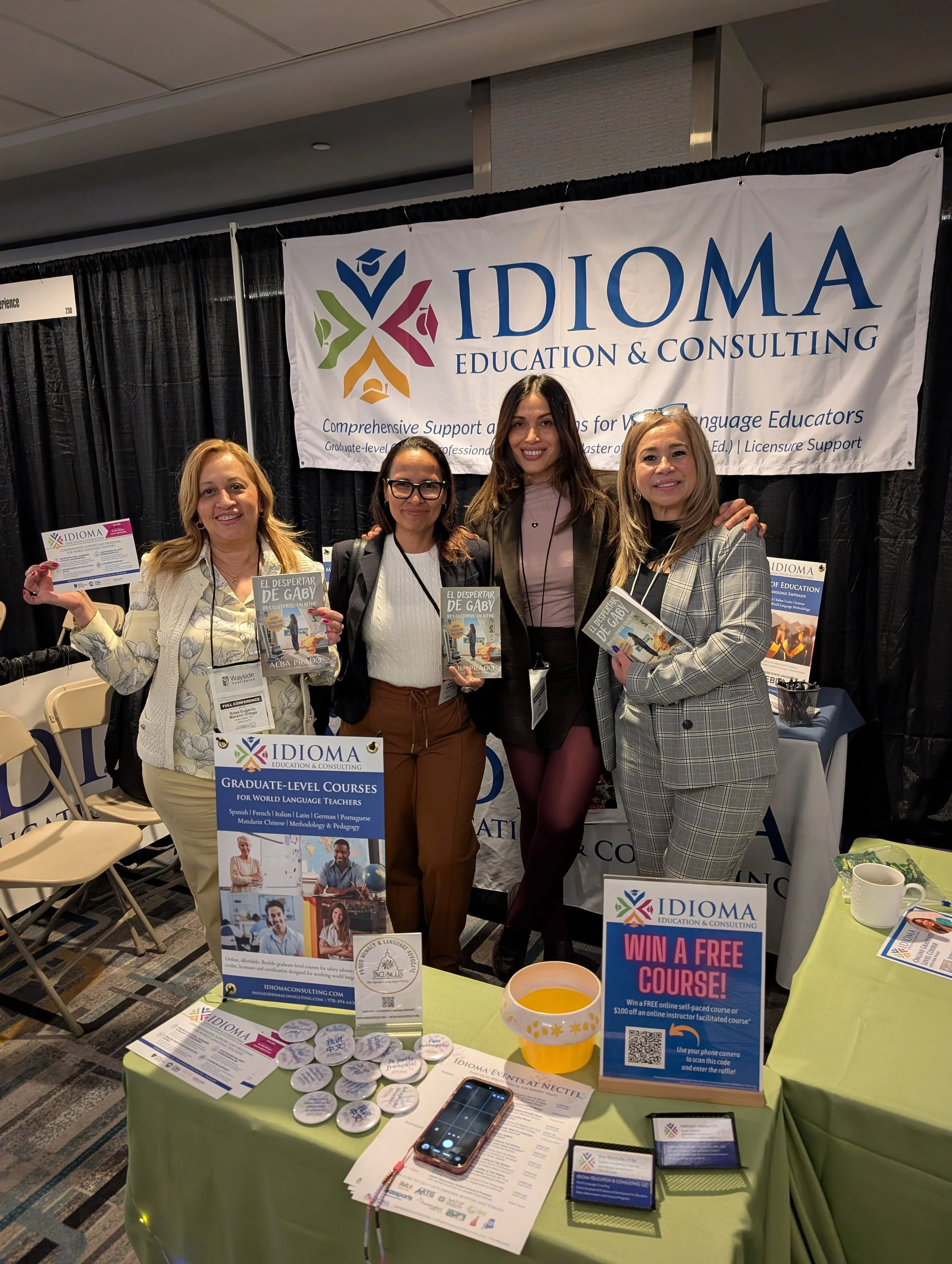 Idioma News - NECTFL 2026 Alba and Spanish Teachers.jpg