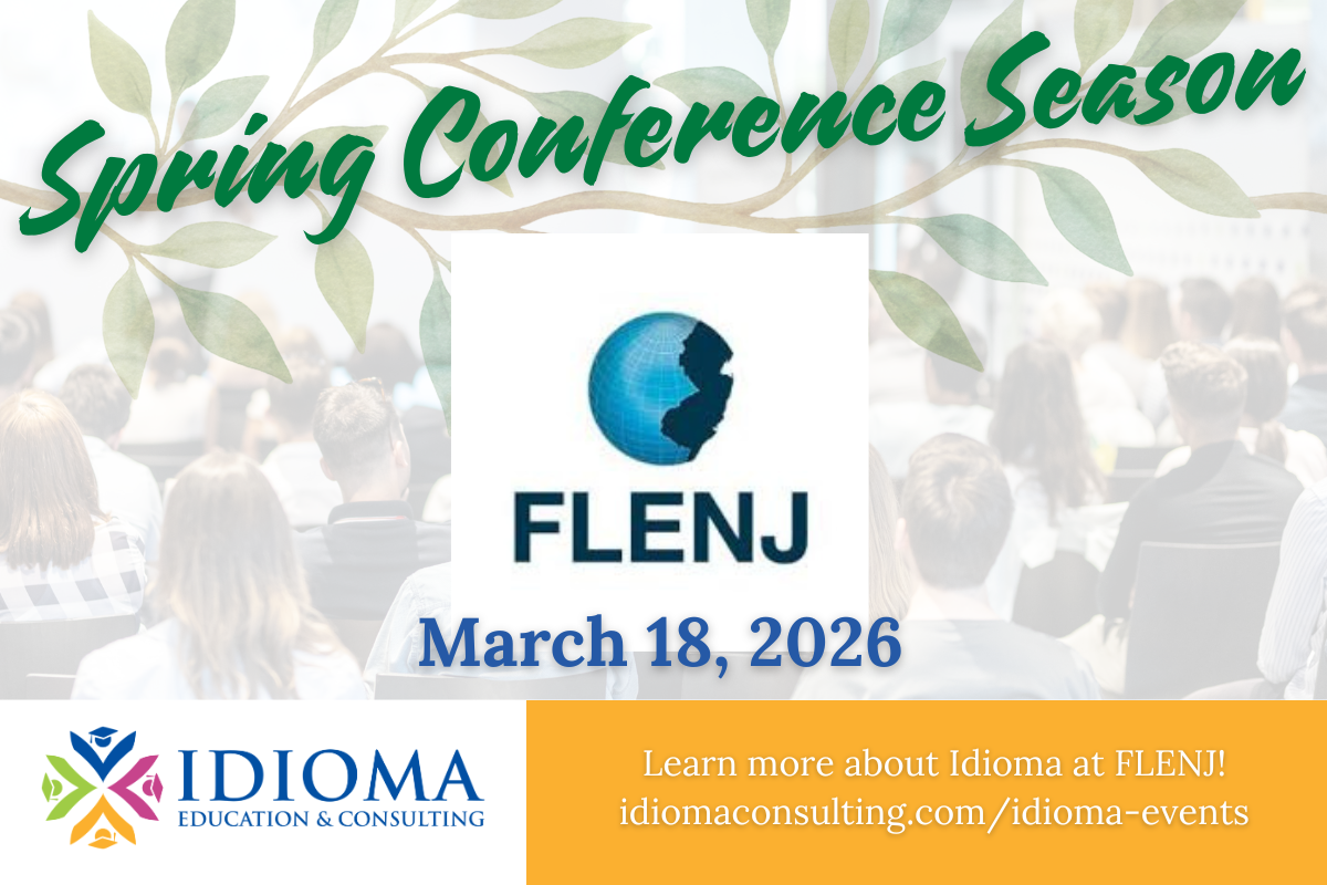 Idioma at FLENJ Conference