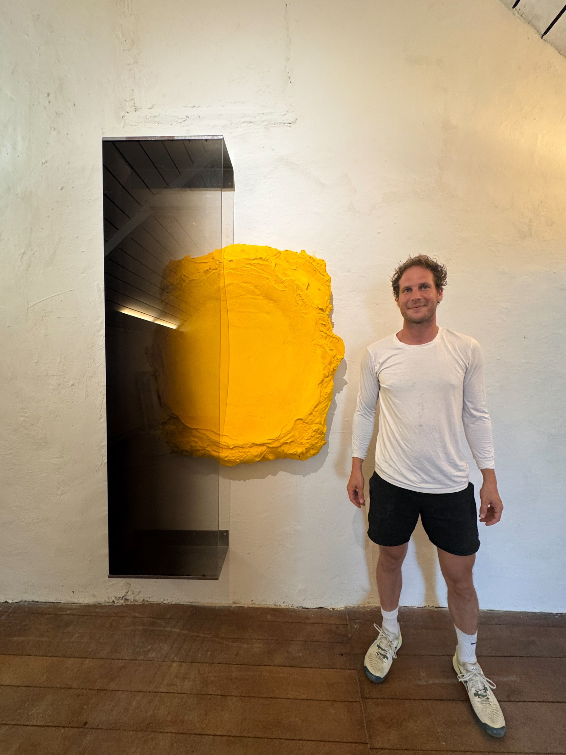 Pont-Scorff - La mise au verre de Justin Weiler