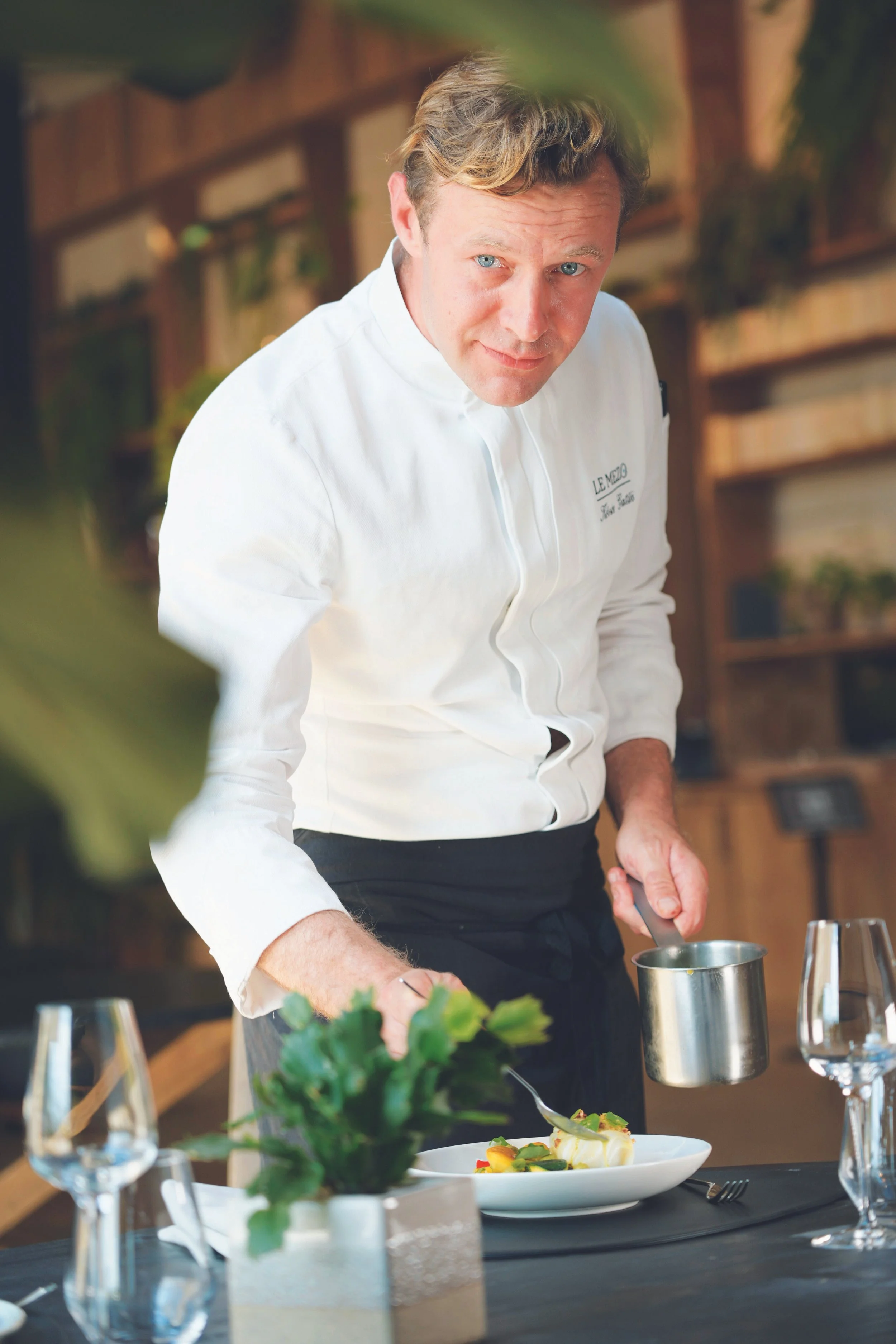 Au pic de la cuisine avec Kevin Gatin, chef exécutif à la Table du Mezo à Plœren