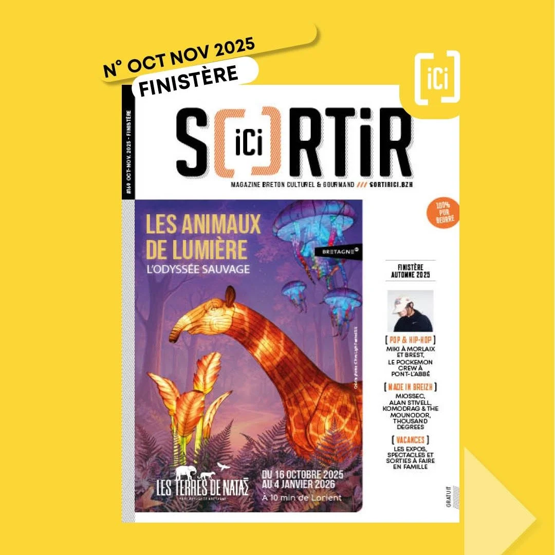 NOUVEAU MAG GRATUIT @sortir.ici #169 du Finist&egrave;re en cours de diffusion &agrave; v&eacute;lo avec @lescoursiersbrestois et @ribincornouaille, d&eacute;j&agrave; accessible en libre t&eacute;l&eacute;chargement sur le site sortirici.bzh (lien e