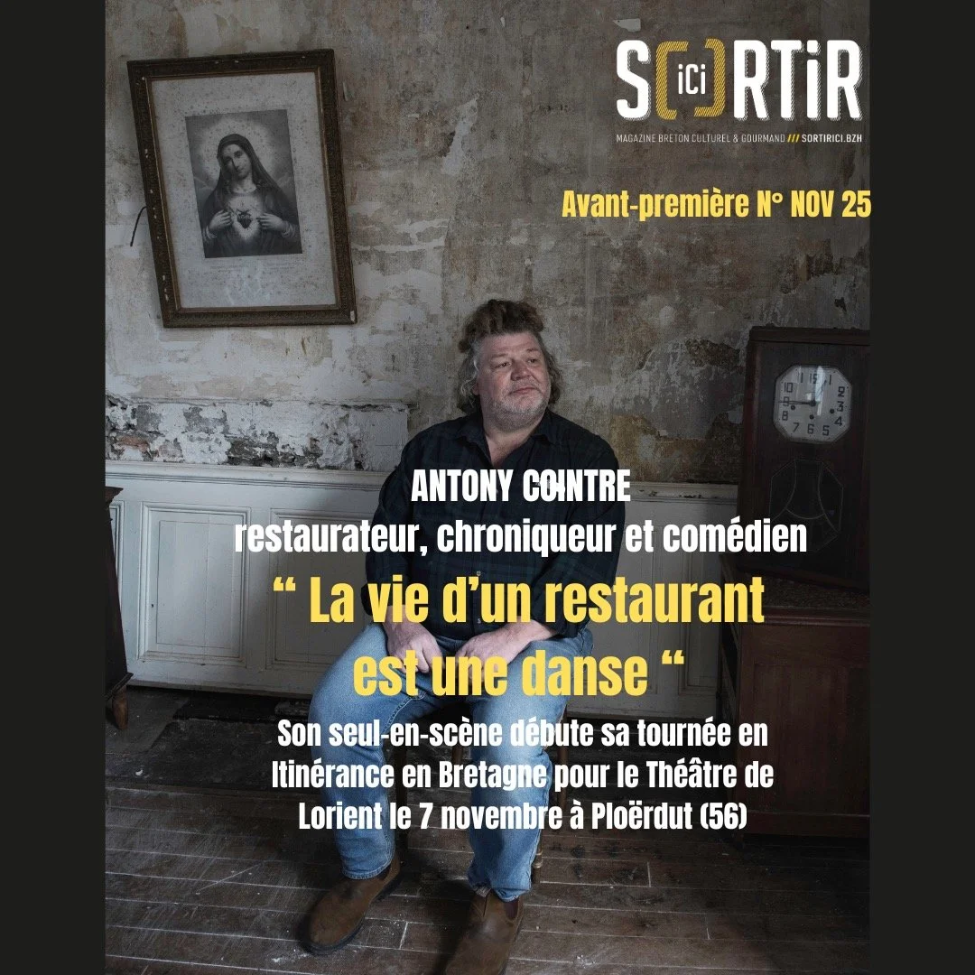 L'interview compl&egrave;te de @antonycointre qui revient pour Sortir Ici sur le seul-en-sc&egrave;ne Merci d'&ecirc;tre venu, c'est courageux cr&eacute;&eacute; par Simon Del&eacute;tang, directeur du @theatredelorient est &agrave; retrouver sur www