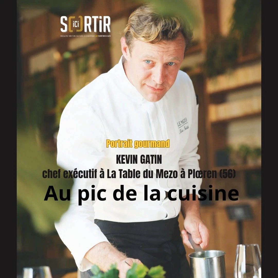 &Agrave; la d&eacute;couverte d'un chef en Bretagne. Le portrait de @kevin.gatin &agrave; La Table du @domainelemezo &agrave; Ploeren dans le Morbihan est &agrave; retrouver sur www.sortirici.bzh (lien en bio). #gastronomie #bretagne
