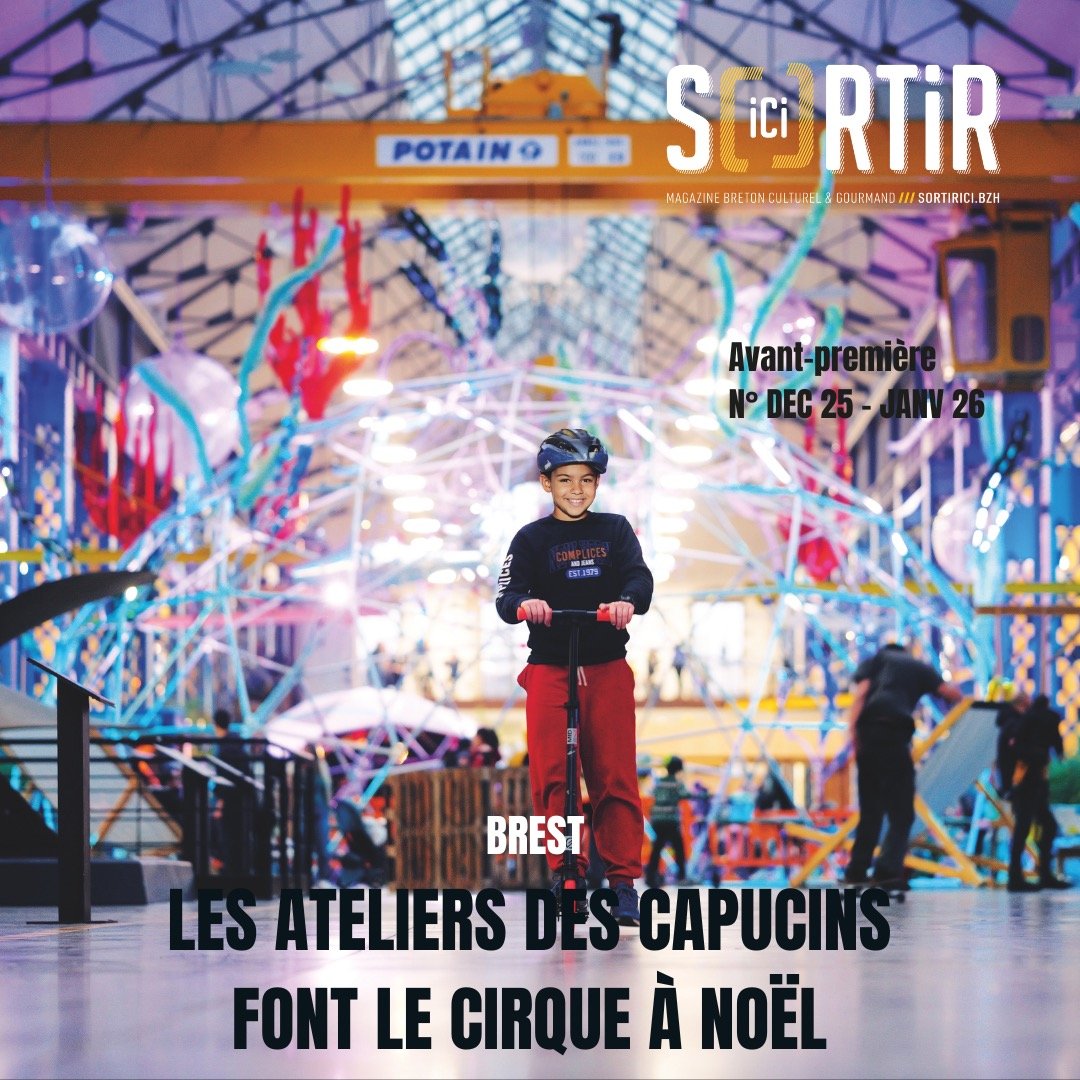 🎁Alerte bons plans en famille pour les vacances de No&euml;l les @ateliersdescapucins &agrave; Brest pr&eacute;parent une fin d'ann&eacute;e sur le th&egrave;me du cirque et des arts forains avec une mise en sc&egrave;ne du collectif @zarmine.deco.s