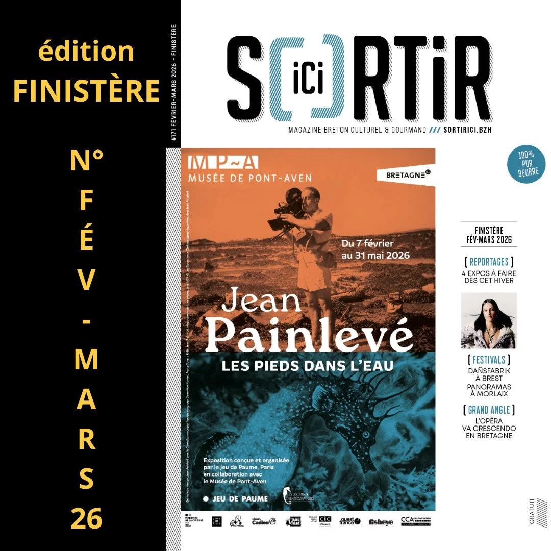 😍NOUVEAU Le magazine de f&eacute;vrier-mars 2026 de notre &eacute;dition du Finist&egrave;re est en cours de diffusion et en libre-t&eacute;l&eacute;chargement depuis le lien en bio 

Au sommaire
Des expos en images 
@museepontaven @capucinsbrest @m