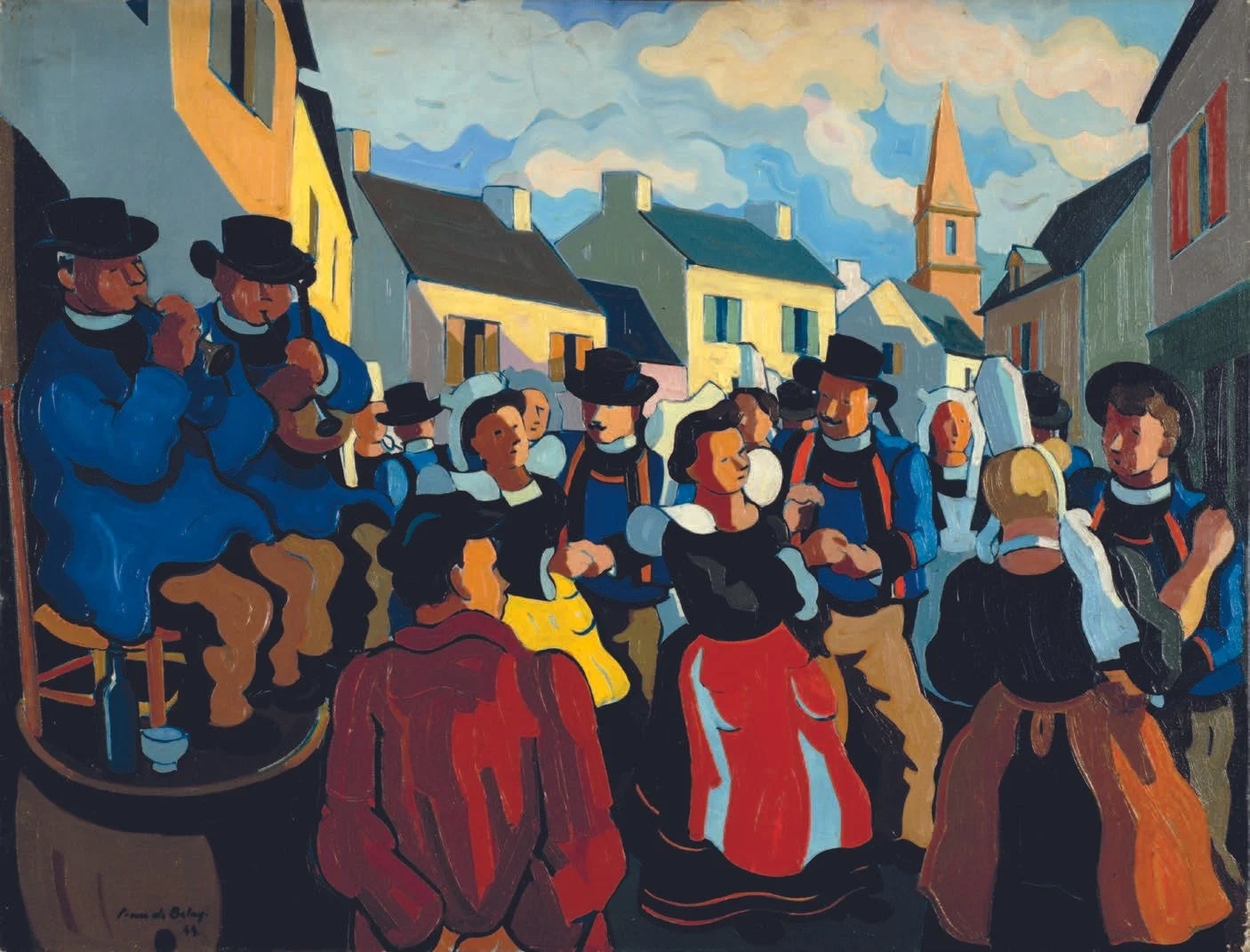 EXPO Musée du Faouët - LES SONNEURS VUS PAR LES ARTISTES EN BRETAGNE (1800-1950)