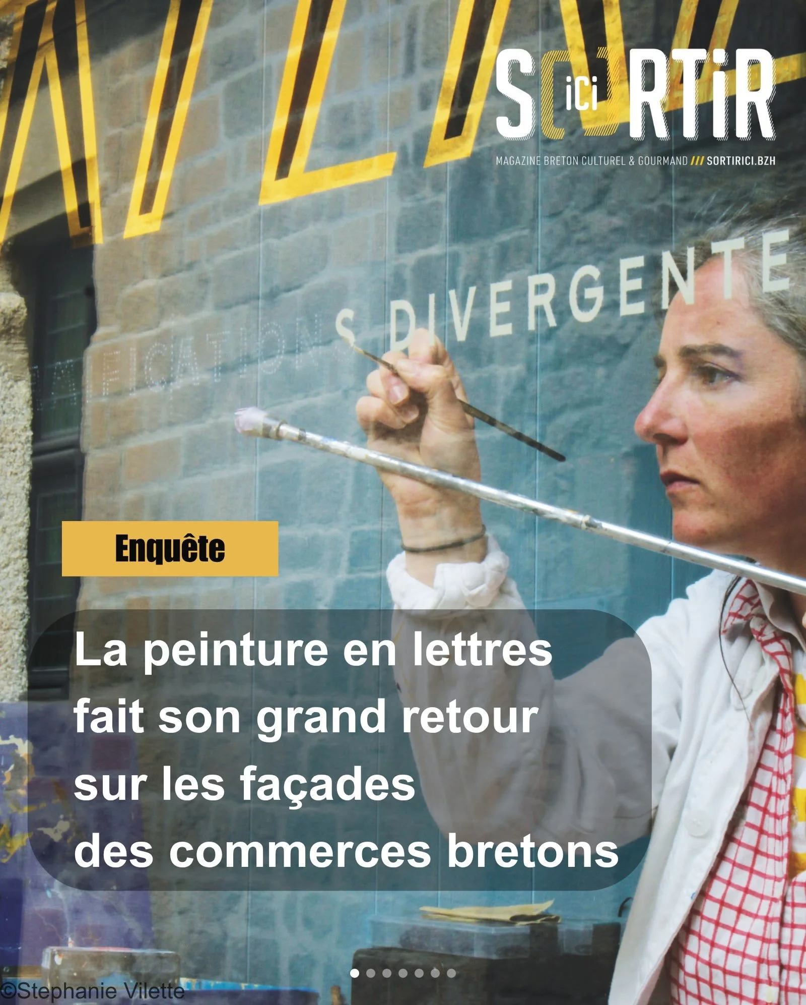 Le retour de la peinture en lettres redonne du caract&egrave;re aux fa&ccedil;ades bretonnes. Entre savoir-faire artisanal, patrimoine et cr&eacute;ation contemporaine, ces artisans remettent l&rsquo;authenticit&eacute; au c&oelig;ur de nos rues. D&e
