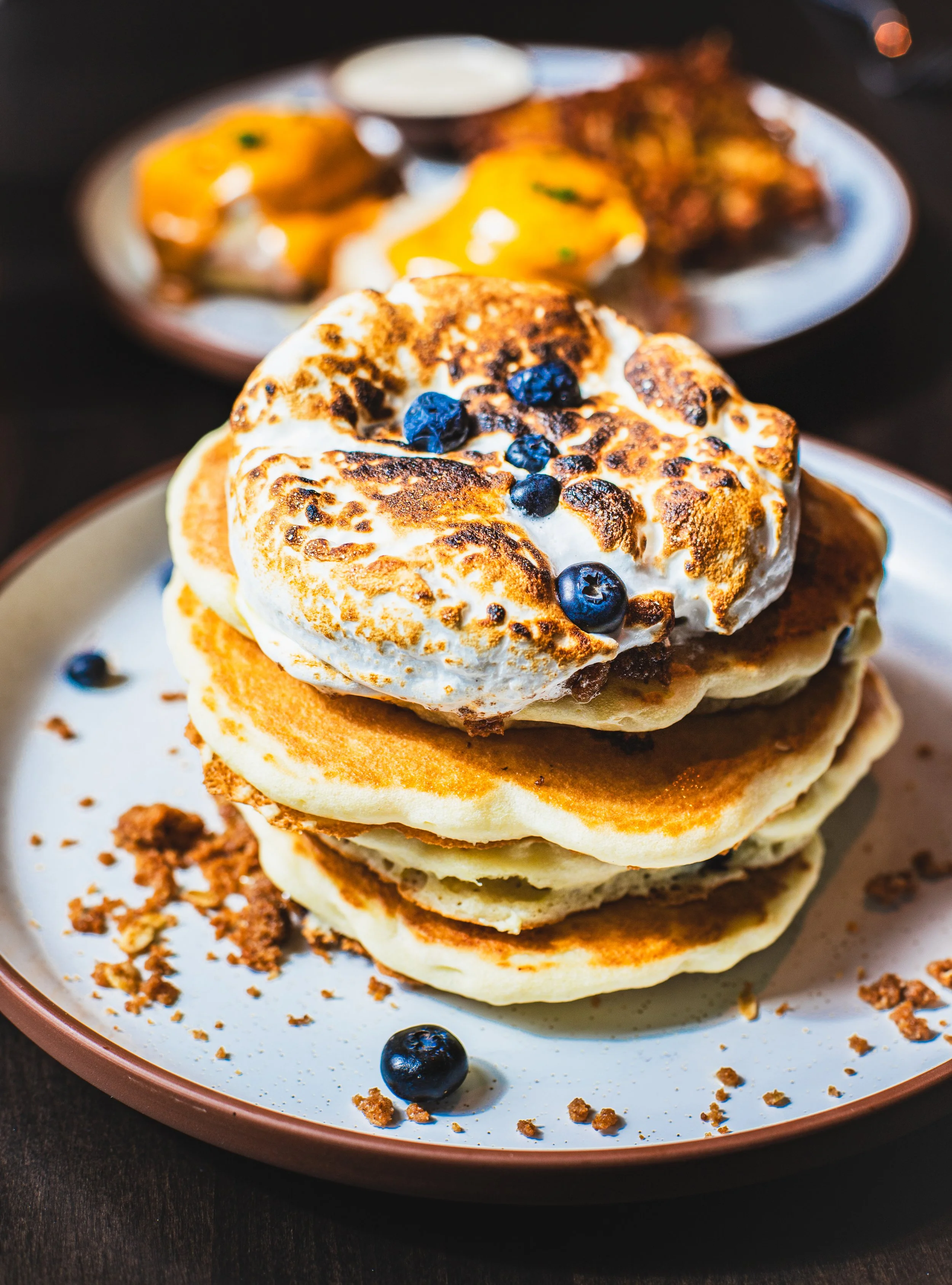 Pancakes Denver restaurant consultant, denver food photography