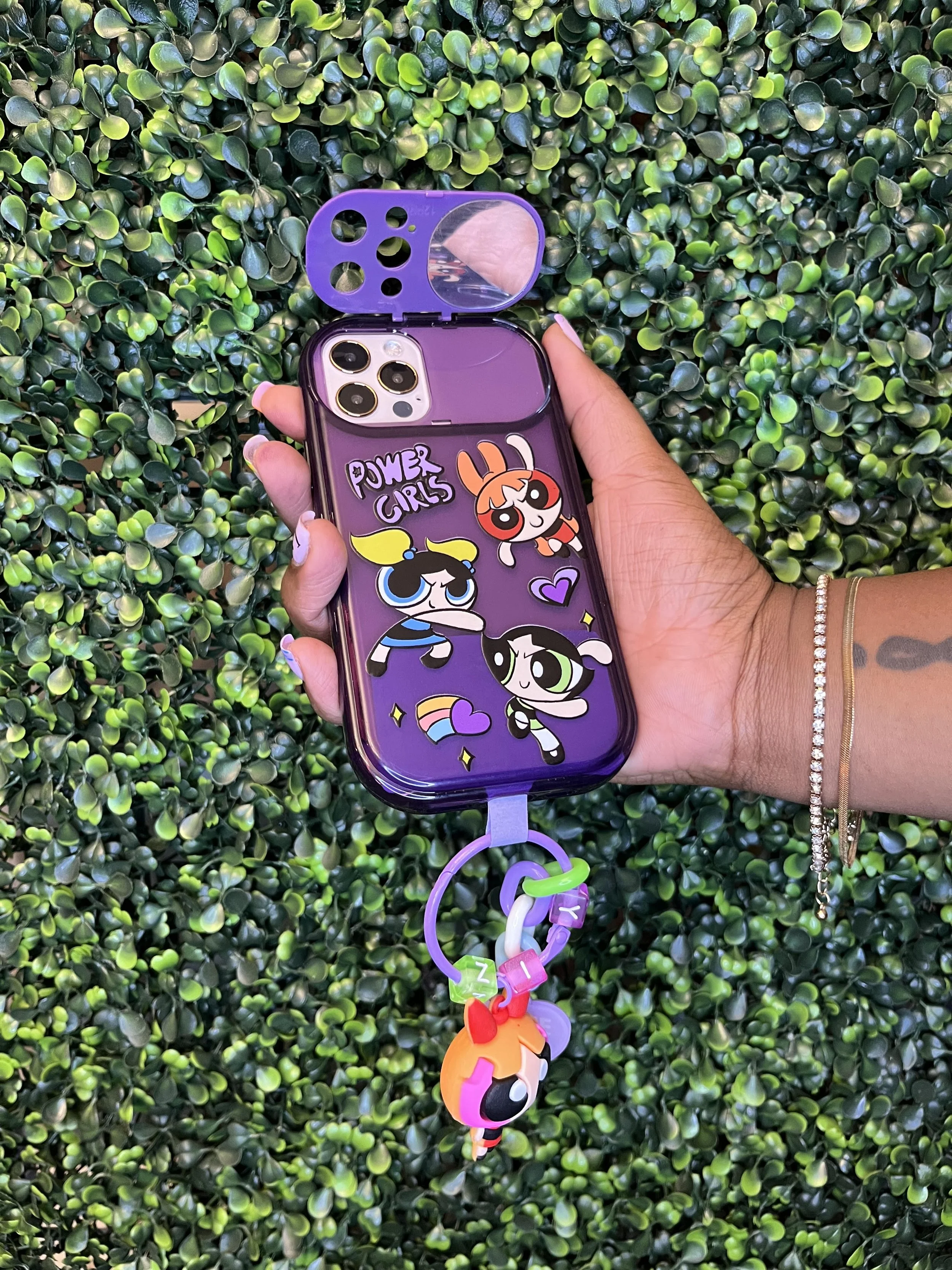 Purple Power Puff Girl Case