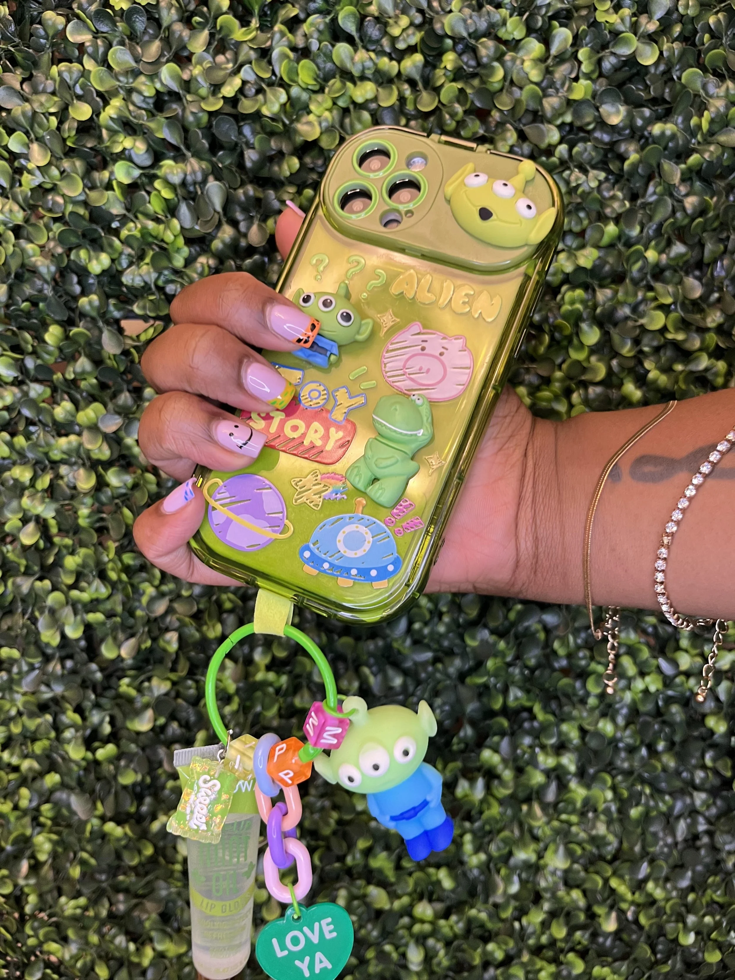 Green Toy Story Case