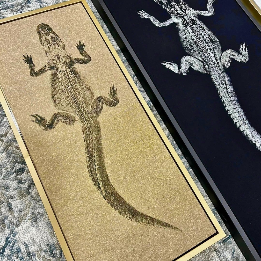 Are you hunting for some wild Louisiana charm to add to your walls? 

Packed with two-, three--, four--, AND five-foot gators, our online store is full of available gators who are waiting to make a splash in your home decor! 🐊✨ Shop L Charleville St