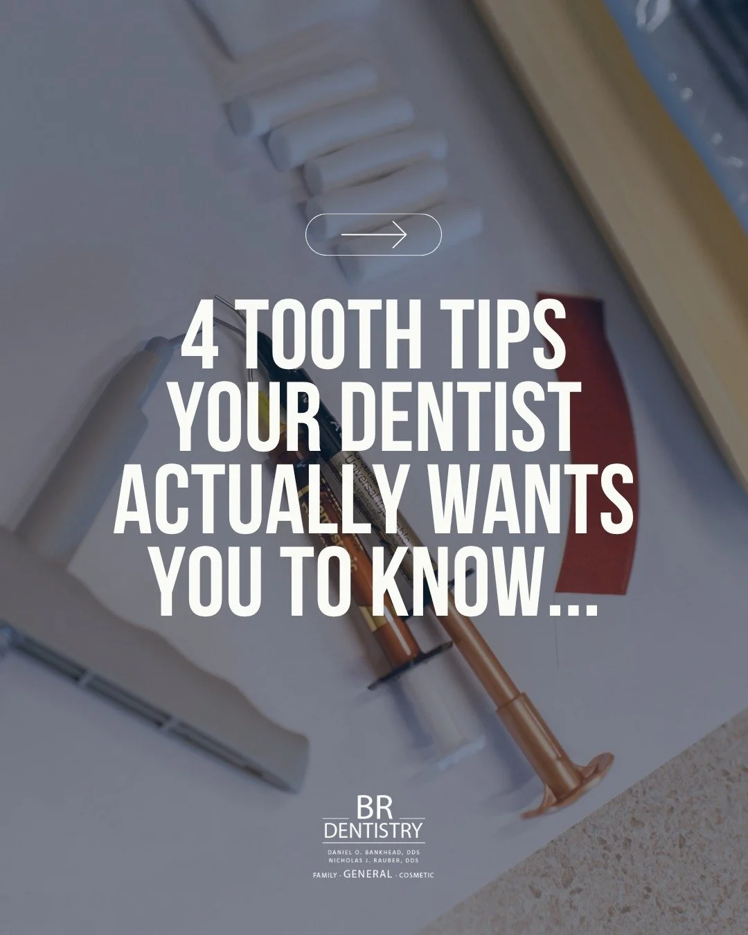 Brushing harder doesn&rsquo;t necessarily mean brushing better, and whitening toothpaste isn&rsquo;t what you think! 👀🪥

We&rsquo;re breaking down 4 quick dental tips to help you level up your smile between visits. Got a question or need to schedul