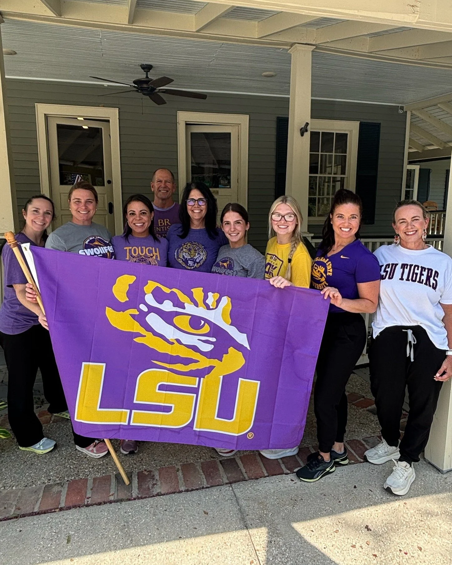 It&rsquo;s OFFICIALLY game day, and it's safe to assume y&rsquo;all already know where our loyalty lies...

Let&rsquo;s GEAUX TIGERS! 🐅💜💛

#lsu #lsufootball #collegefootball #footballseason #touchdown #geauxtigers #lsutigers