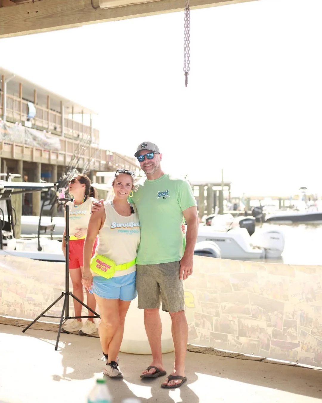 When it comes to Swollfest weekend, who do you think is the boss - left or right? Tell us in the comments below! 

Here&rsquo;s to @nickjrauber and @triciaganthollis, leading the way and making sure the annual Rodeo never skips a beat. Happy #BossesD