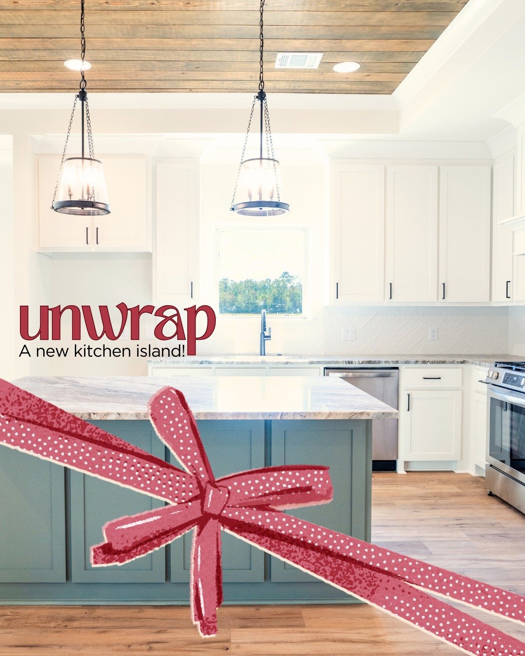 Is it really December if you&rsquo;re not dreaming about a better kitchen? 😉

Meet the Jumonville I in Eagles Park Estates, complete with a spacious kitchen island made for weeknight dinners, holiday baking, and every coffee moment in between.

$16K