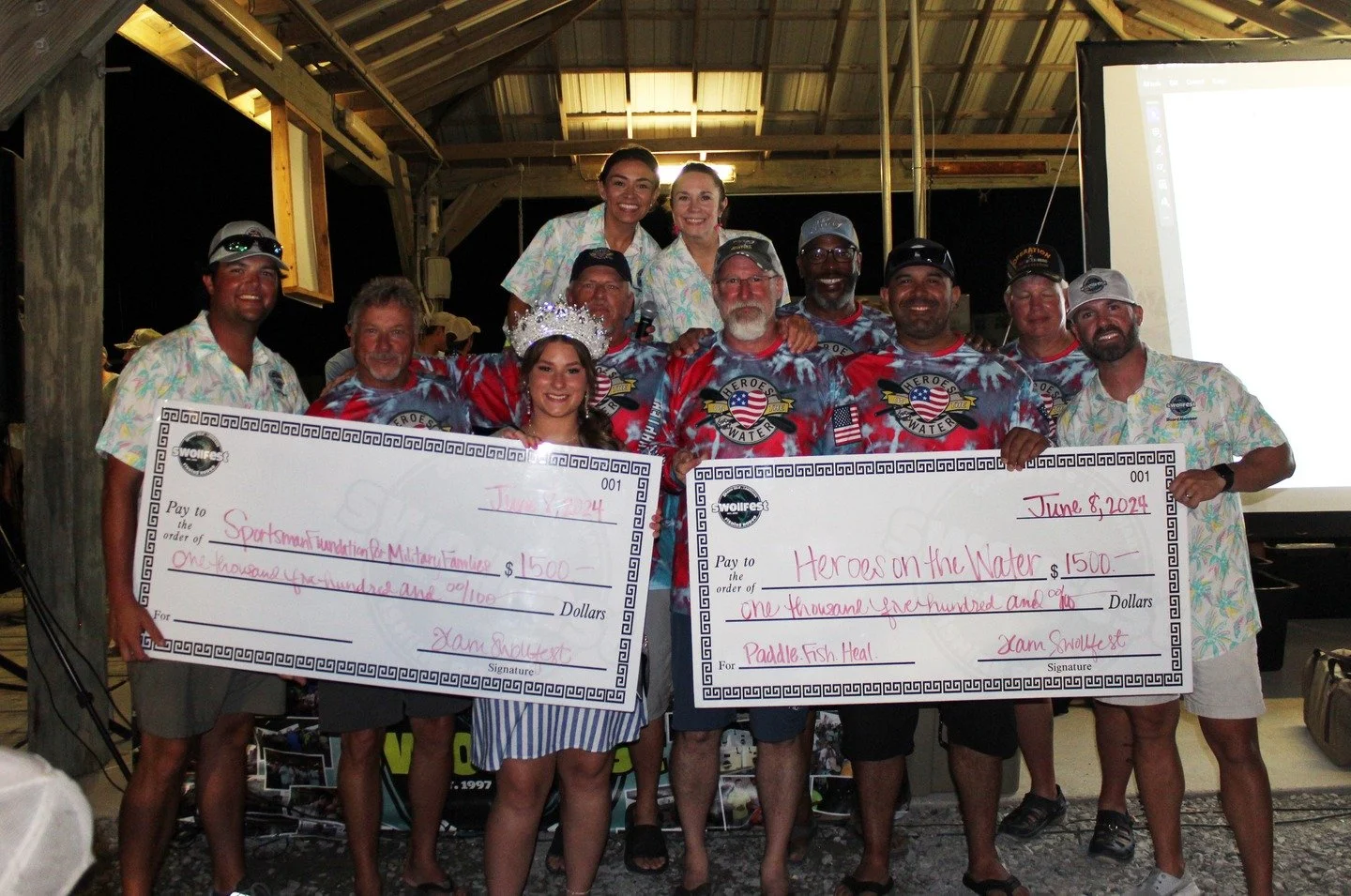 There&rsquo;s something about time on the water that brings people back to themselves...

Swollfest Fishing Rodeo&reg; proudly supports Heroes on the Water, which uses fishing and the outdoors to help veterans heal, connect, and reset, and the Sports