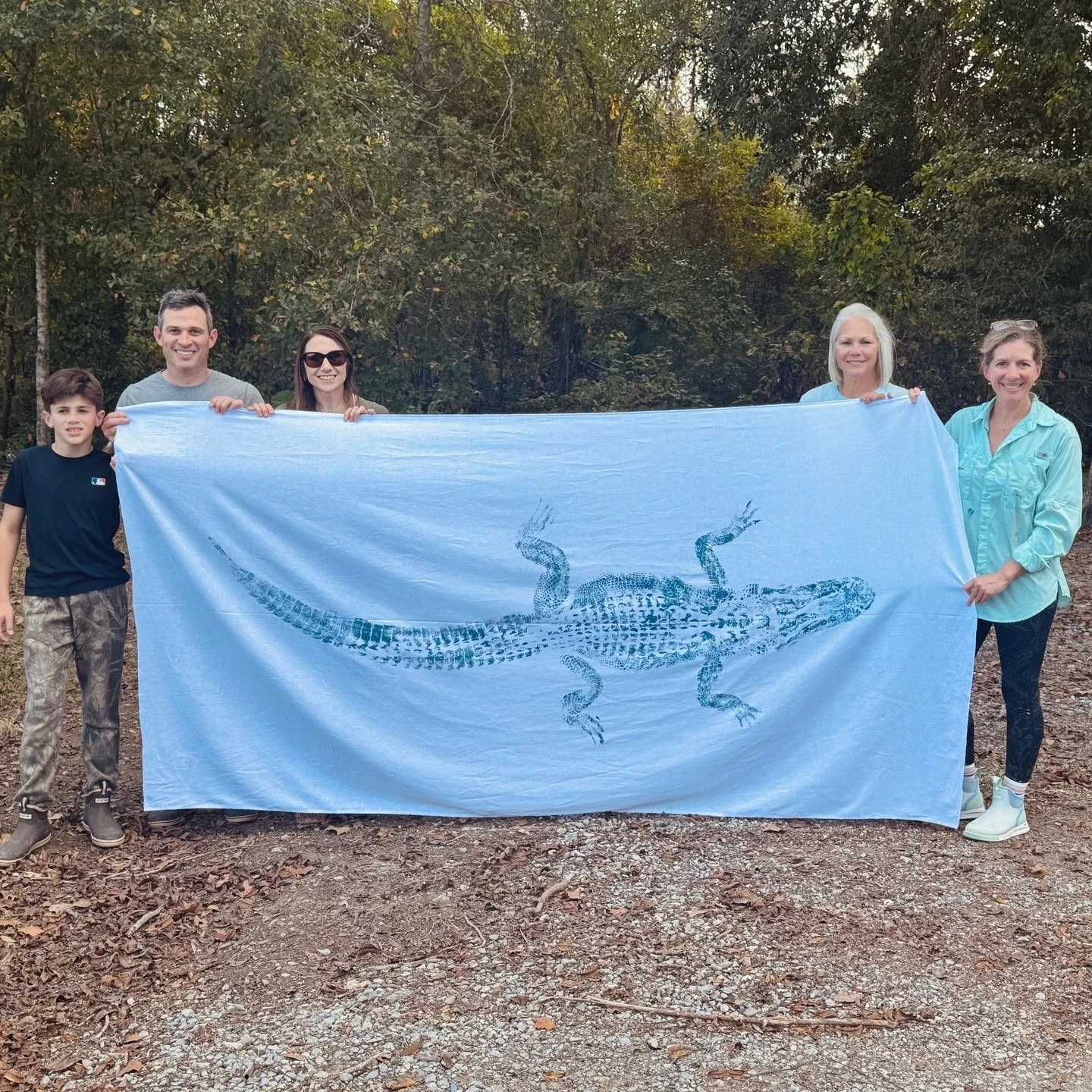 The heritage of the harvest is alive and well in Rosedale! 🐊❤️

I recently had this sweet family out to the house to print a big milestone: this young man&rsquo;s very first gator! It was an honor to help him give it the tribute it deserves. 

Print
