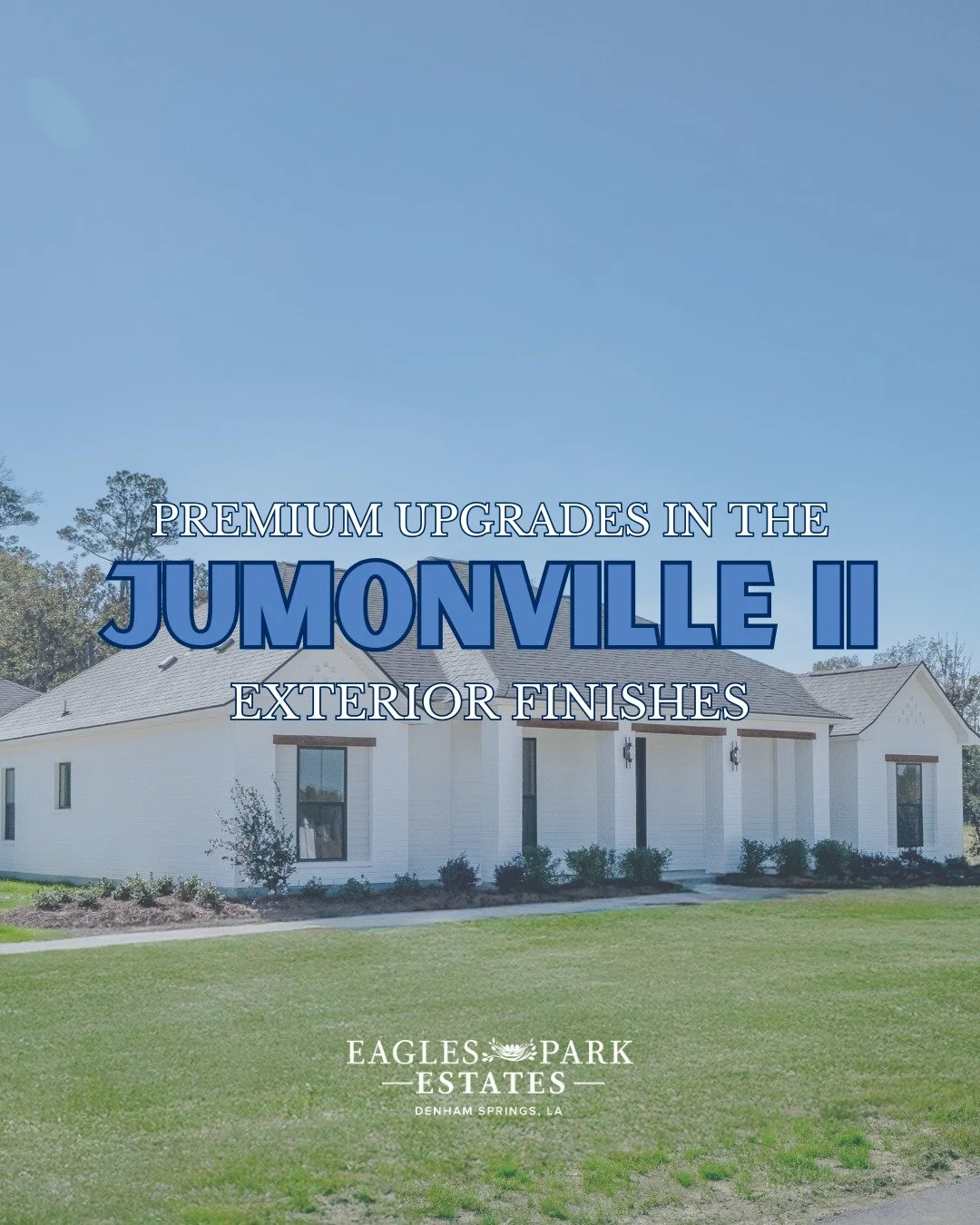 They say you never get a second chance to make a first impression, and the Jumonville II model home is here to make sure it&rsquo;s a lasting one! ✨

Looking for a blueprint to build your own? Our completed model home is the perfect place to start yo