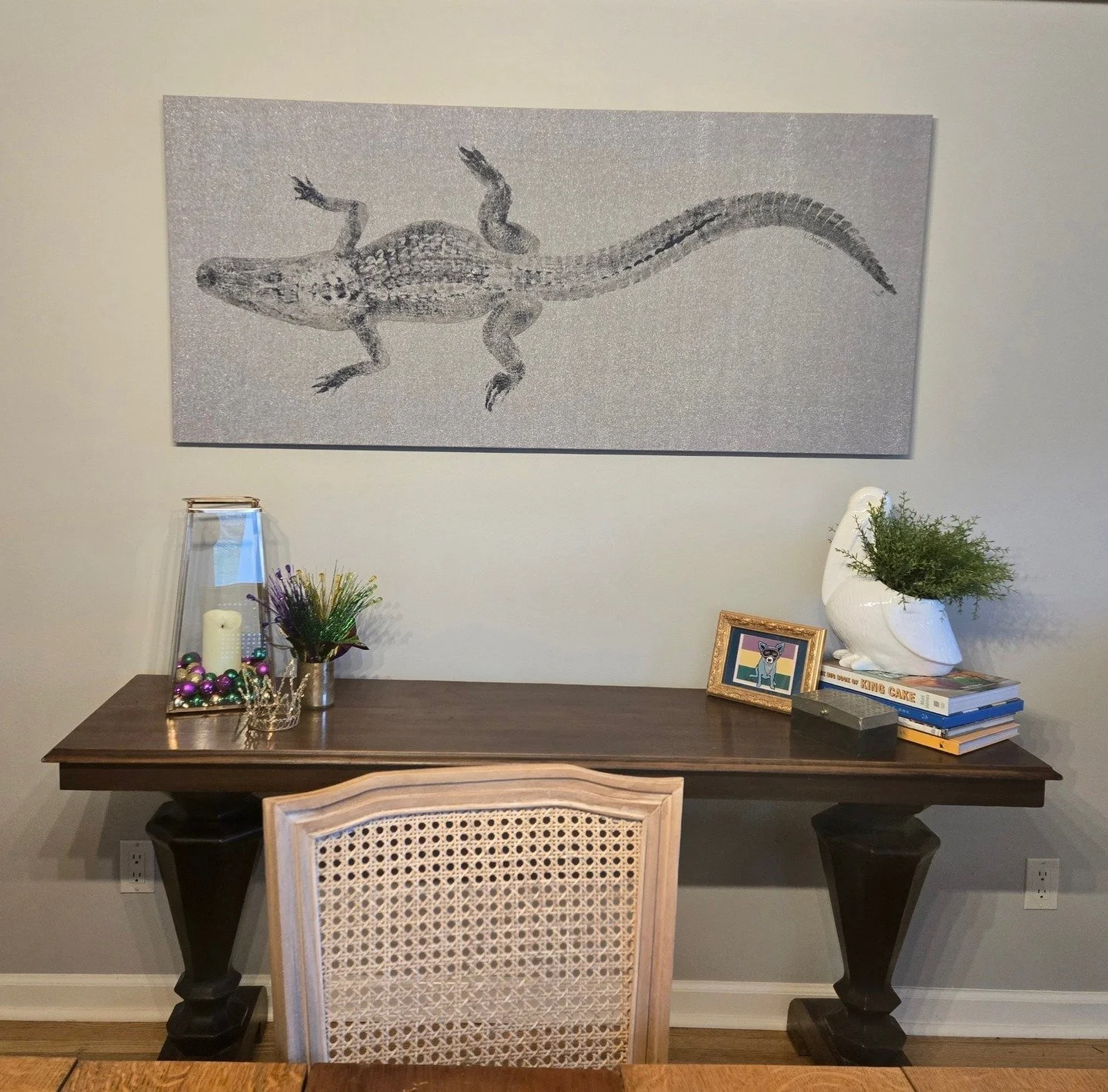 Guidry has officially settled in up in Mt. Juliet, Tennessee! 🐊

He&rsquo;s the strong, steady type. Not loud about it, but you know he&rsquo;s running the room. Four feet of quiet confidence with just enough Louisiana in him to keep things interest