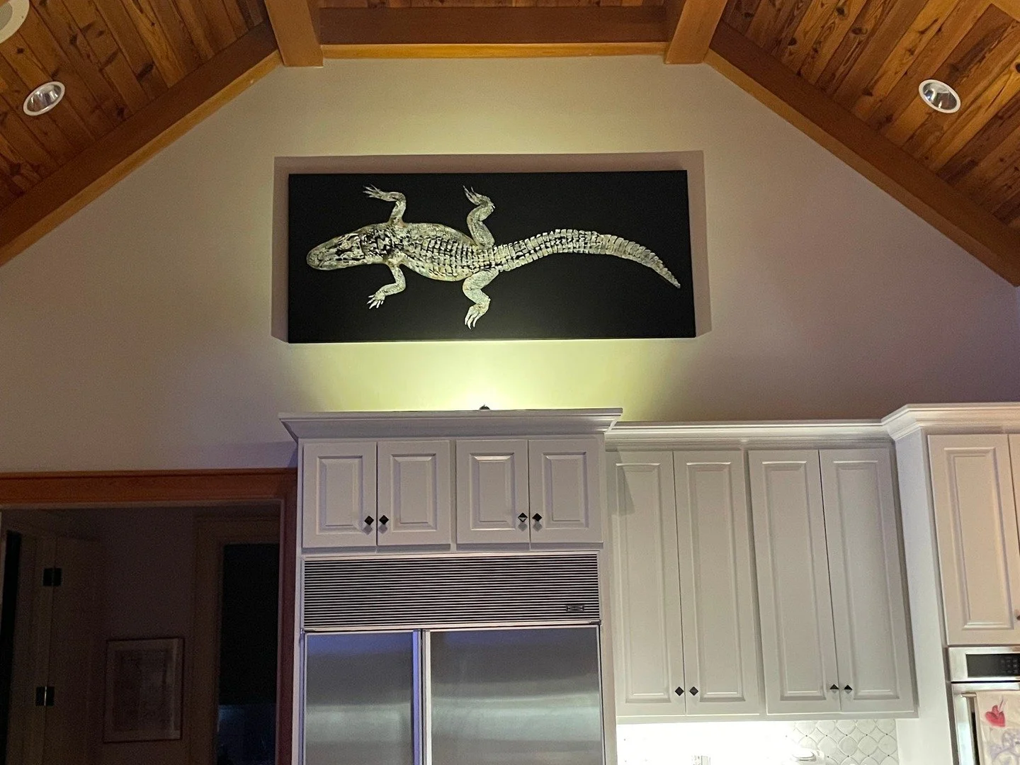 From The Studio to Fairhope, AL!

Seeing a piece installed, lit just right, and fully settled into its new home is ALWAYS an indescribable feeling&hellip; It's why I love what I do!

#animalart #GYOTAKU #louisianaartist #louisianawildlife #supportloc