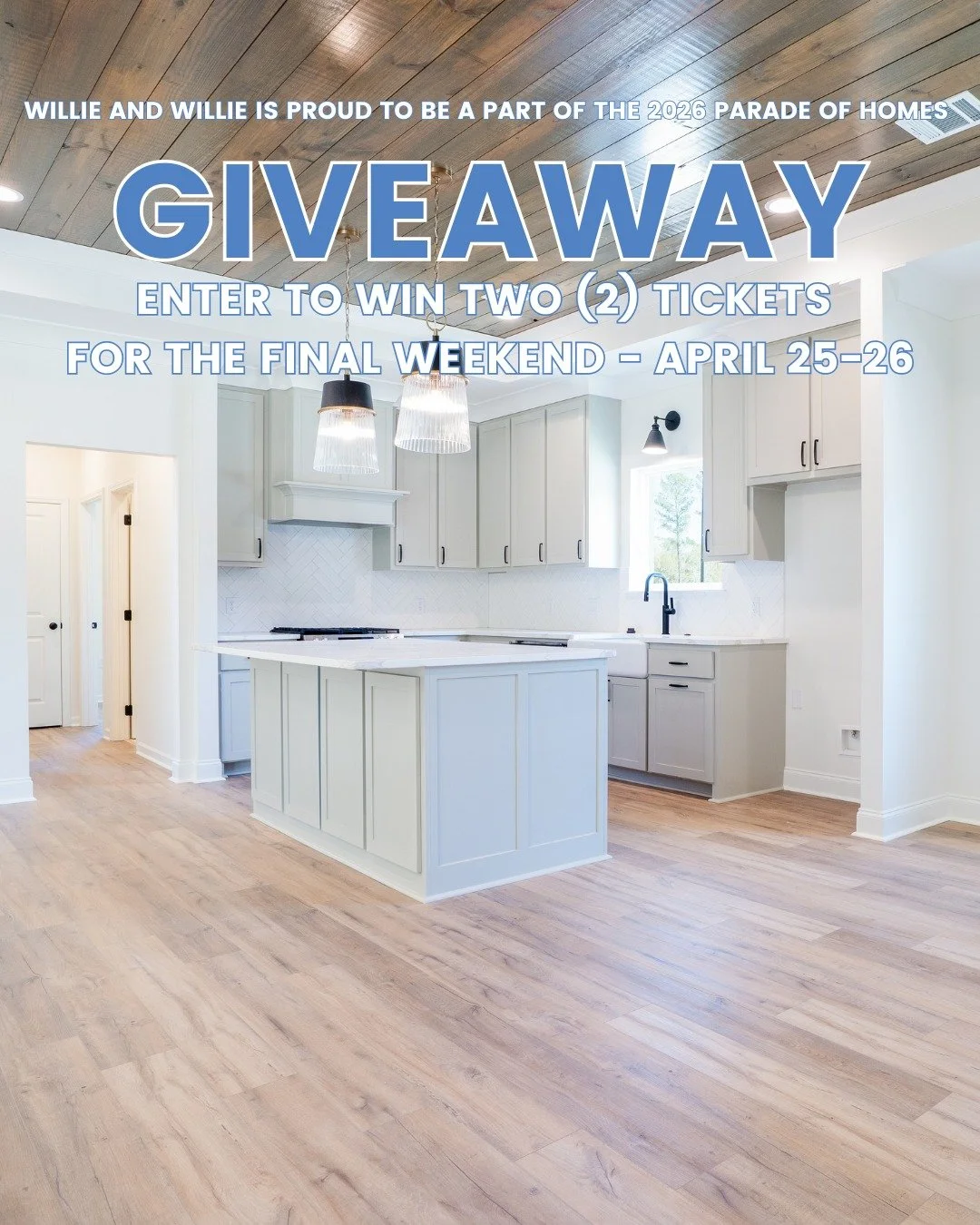 GIVEAWAY: Win Tickets to the 2026 Parade of Homes final weekend - APRIL 25-26, 2026! 🏡🎟️

We are so excited to be a part of the @hbagbr 2026 Parade of Homes! To celebrate, we&rsquo;re giving away two more (2) tickets to one (1) lucky winner!

HOW T