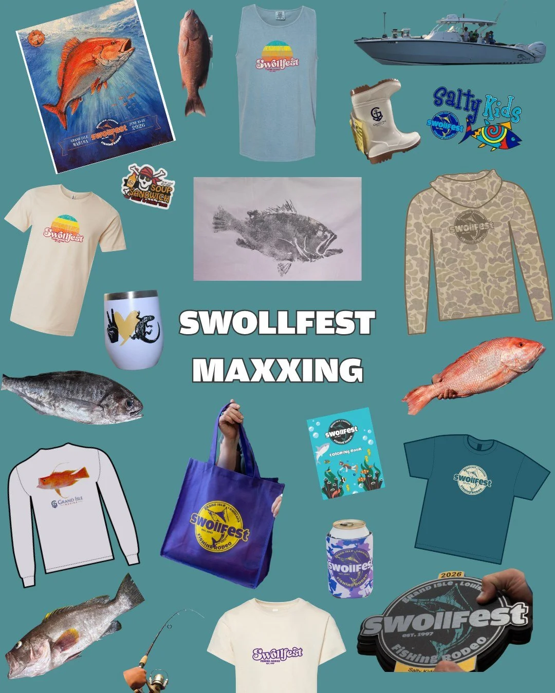 POV: You're officially Swollfest-Maxxing&hellip; 

We'll see you down in Grand Isle REEL soon! 

Swollfest, Swollfest Fishing Rodeo, Fishing Rodeo, Grand Isle, Grand Isle Marina, Louisiana Fishing, Give Back, Nonprofit