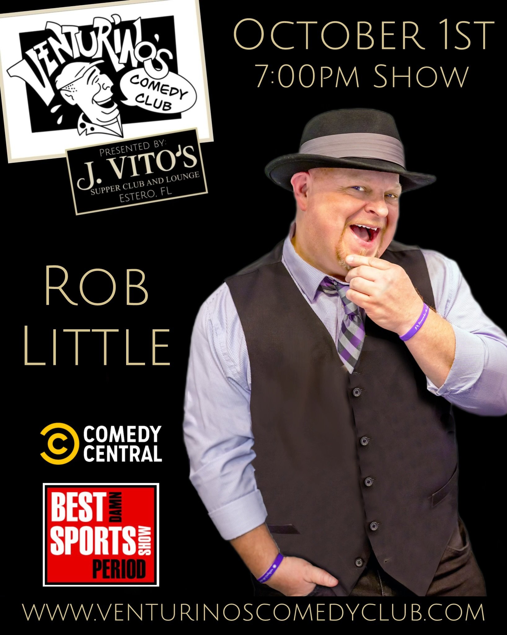 Rob Little — Venturino's Comedy Club