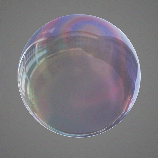 Abstract Glass Shader With View Based Warping