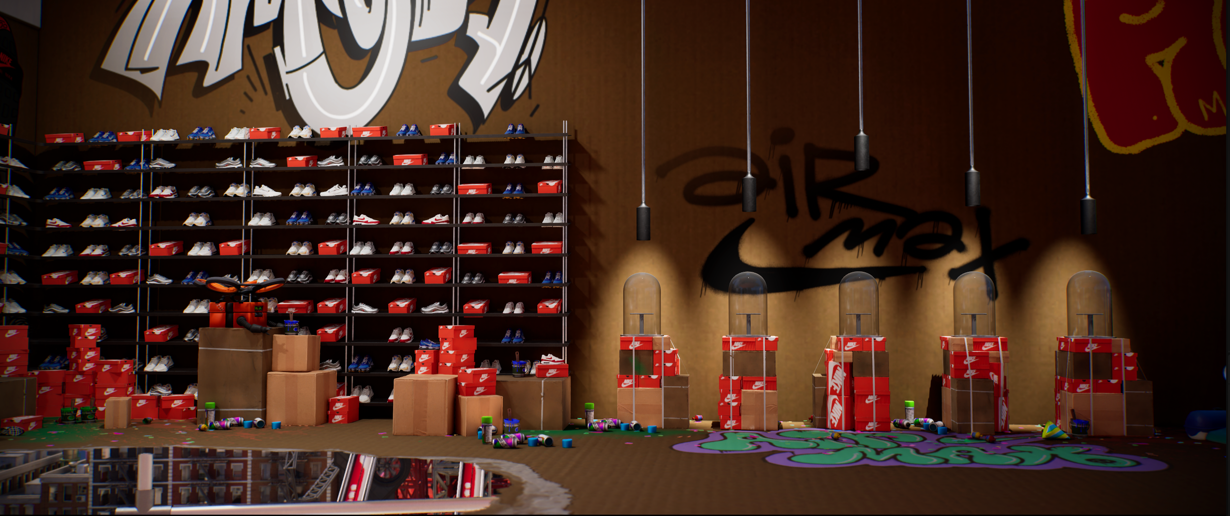Shoe Box Tower Interior