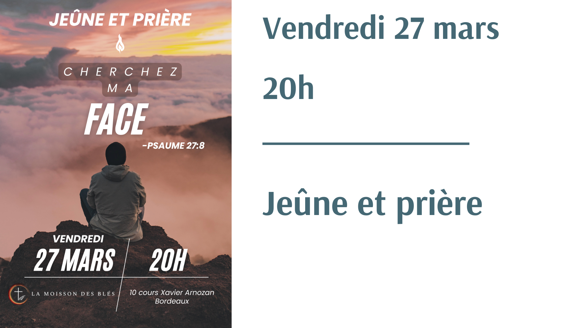 Réunion de jeûne et prière 