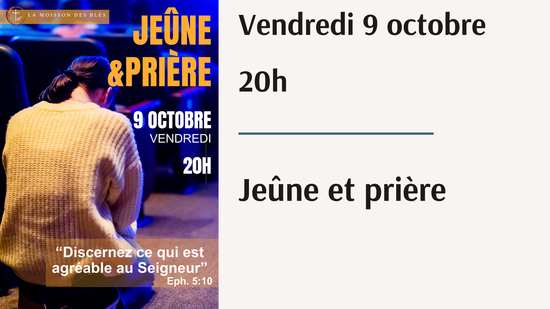 Jeûne et prière