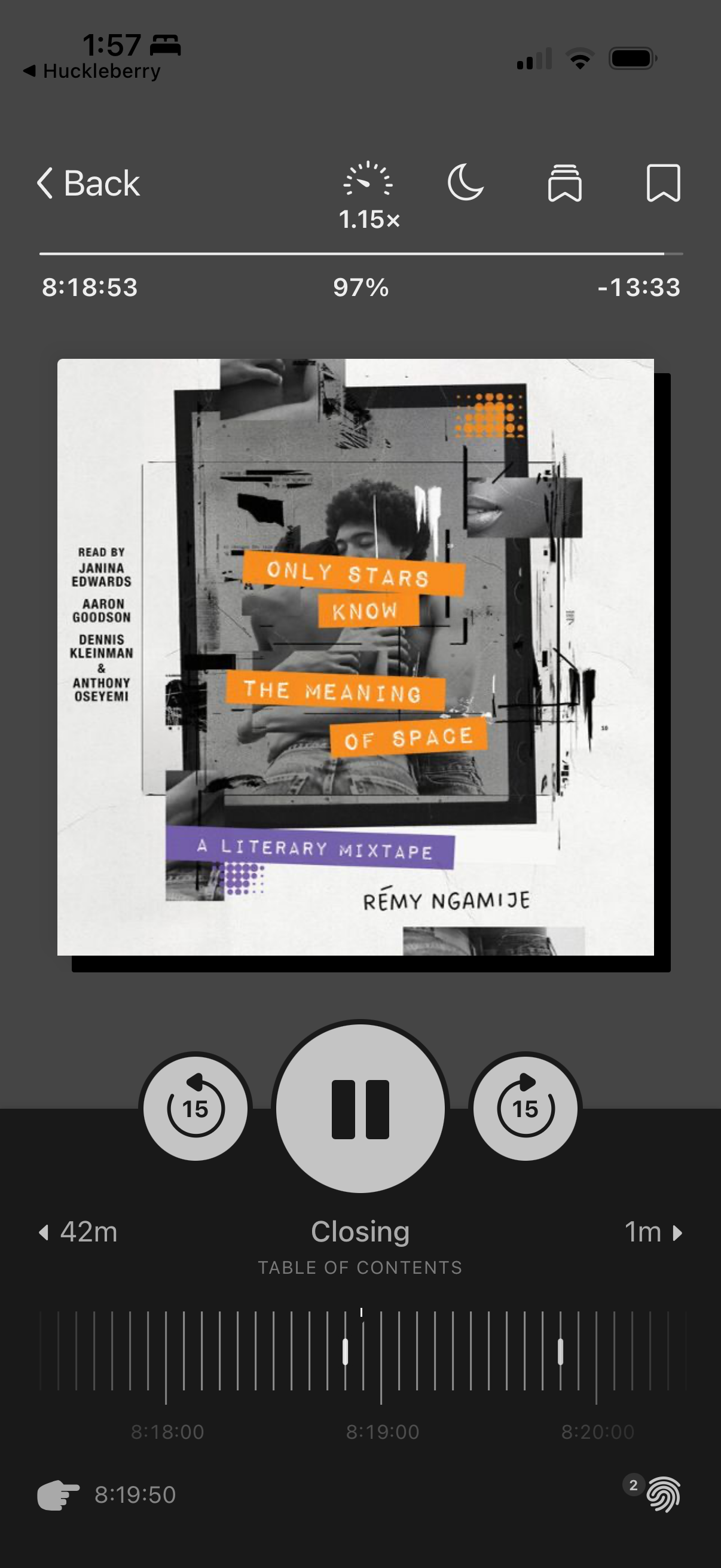2/14/26. I loved his first novel so I gave this one a whirl - not quite as compelling, and harder to keep going back because it was so many vignettes. Interesting format for sure! And he's a great writer so I will keep reading his books. 