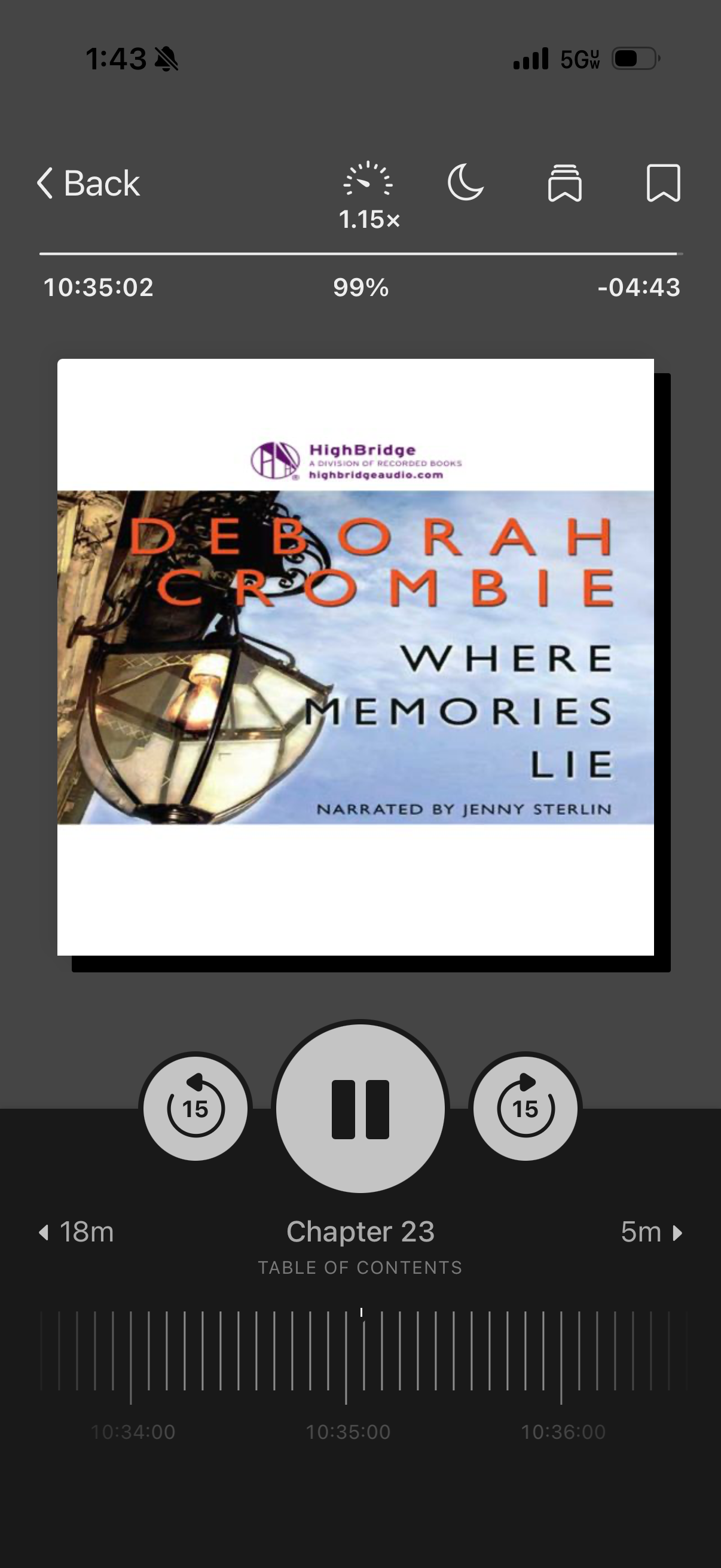 4/10/26. This was a good one, it was fun to learn more about Erica and Jemma and Duncan's deepening family. 