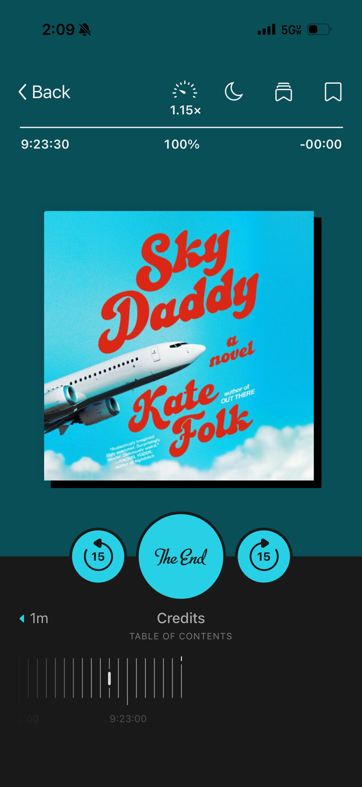 7/28/26. Wow. This book is absolutely absurd and just incredibly ridiculous and funny and bizarre and so fun. Broke my brain a little bit! Highly recommend reading unless you're very scared of flying. 
