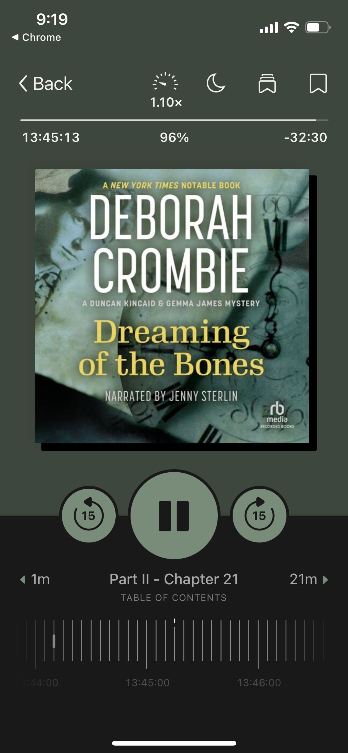 12/9/25. The best in the series thus far, though took me a bit to get into it. A lot more story and plot than just murder, but pretty good once it all connected. 
