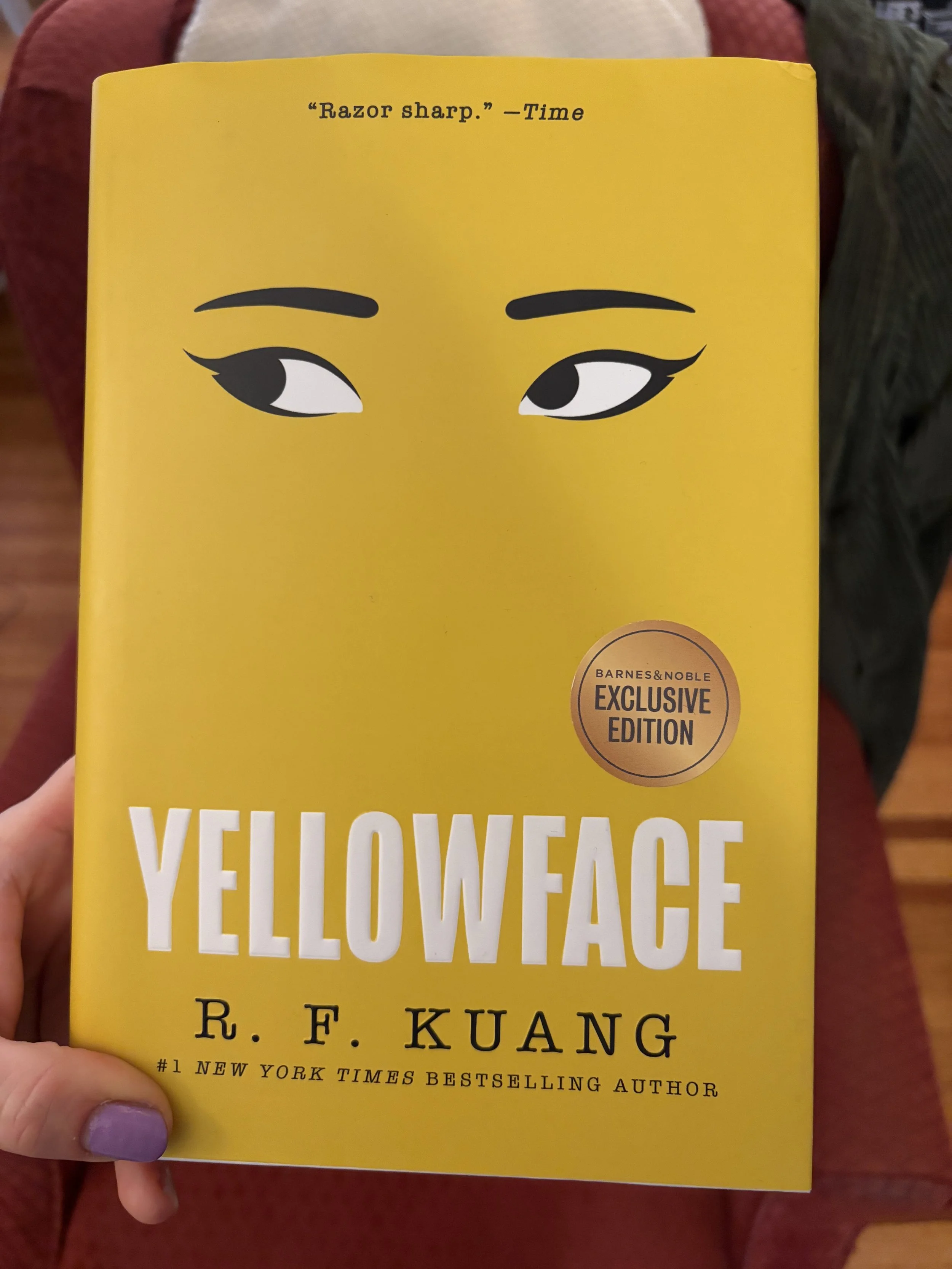 1/9/26. This book infuriated me - I just could not stand the main character, which I guess is the point. But I almost wish I stopped reading because she was so incredibly over--the-top ridiculous. I think this book was meant for an audience that coul
